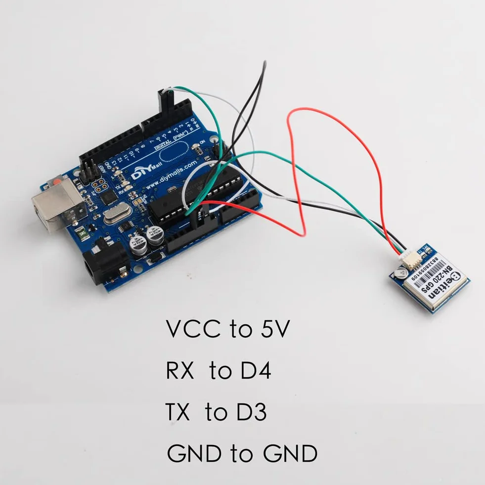 BN-220 Dual GPS GLONASS Moduł Nawigacyjny TTL 9600bps z Anteną Pasyną GPS dla Arduino Raspberry Pi Pixhawk