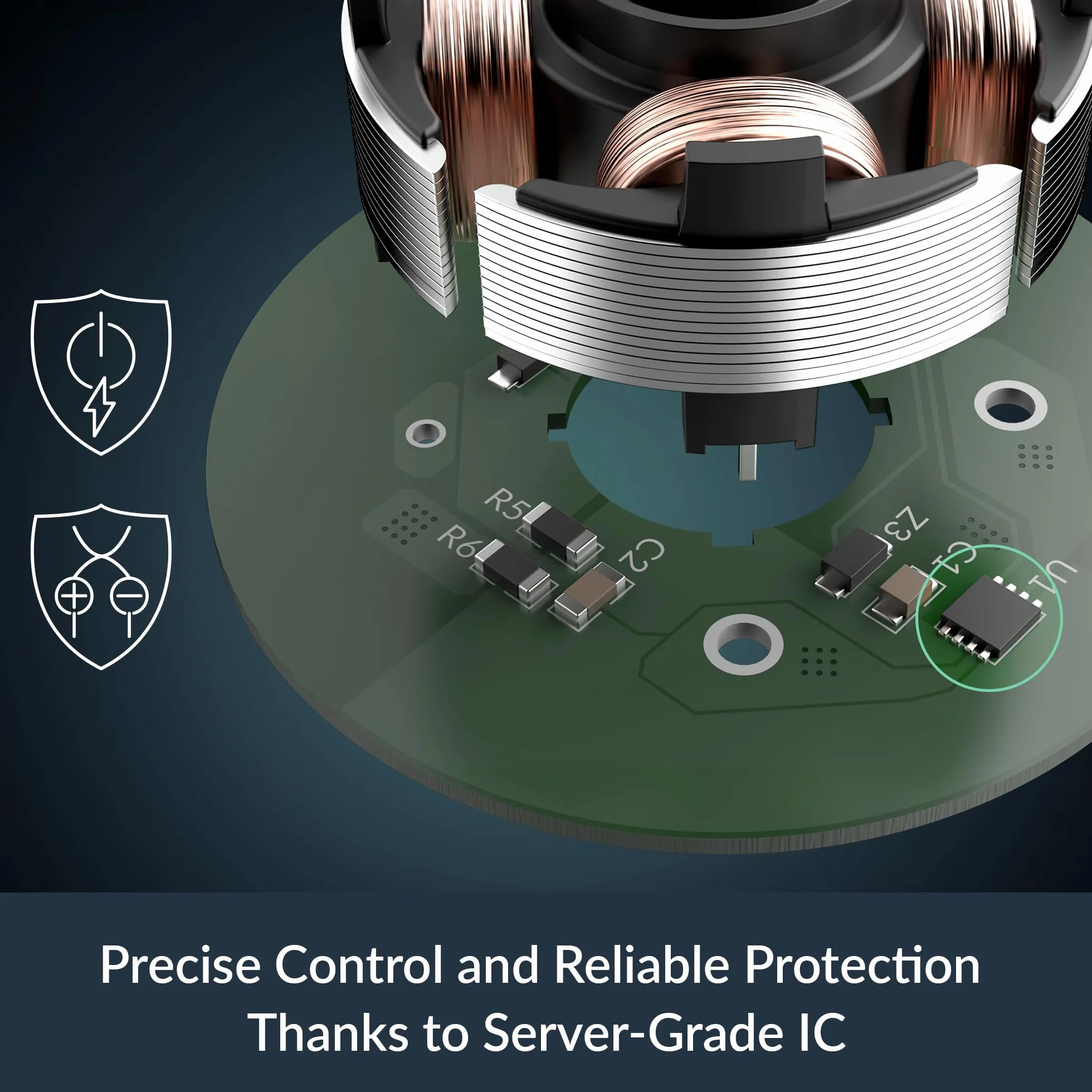 ARCTIC P14 Pro Reverse 3-Pack 140 mm Wentylator PWM FDB Czarny