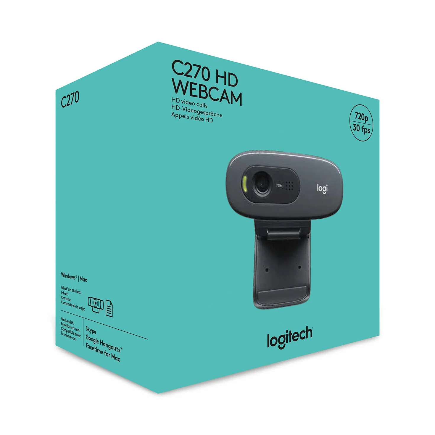 Logitech Kamera internetowa C270 HD