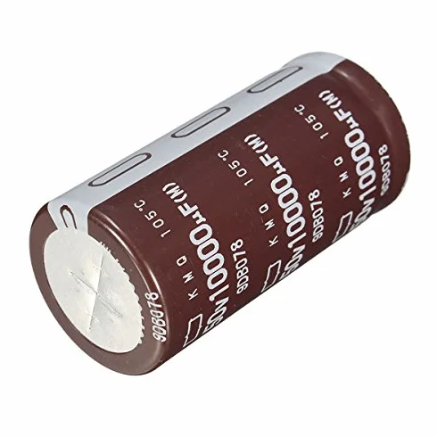 EsportsMJJ 2 szt. 10000Uf 50 V 25,4 x 50 mm FEVERWORK kondensator elektrolityczny