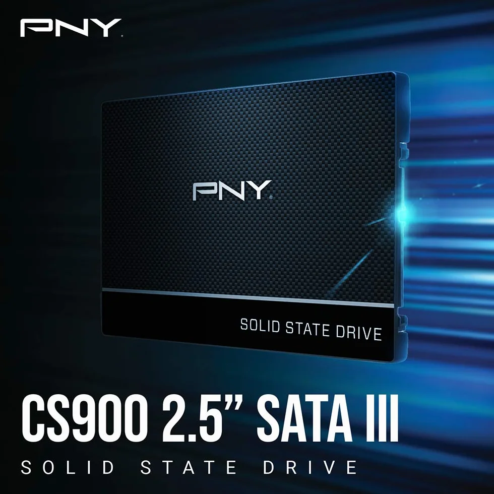 PNY CS900 Internal SSD SATA III, 2.5 Inch, 2TB, Read speed up to 550MB/s
