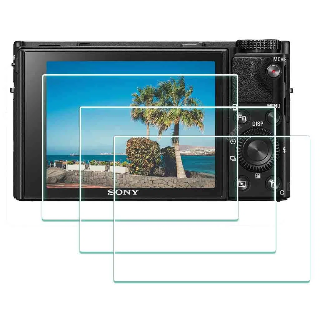 ULBTER DSC-RX100 Ochraniacz ekranu do aparatu Sony RX100 VII VI V IV III II I RX100VII RX100VI RX100IV, twardość 9H 0,3 mm 9H szkło hartowane Flim Anti-Scrach Anti-Bubble Anti-Water Anti-Dust [3