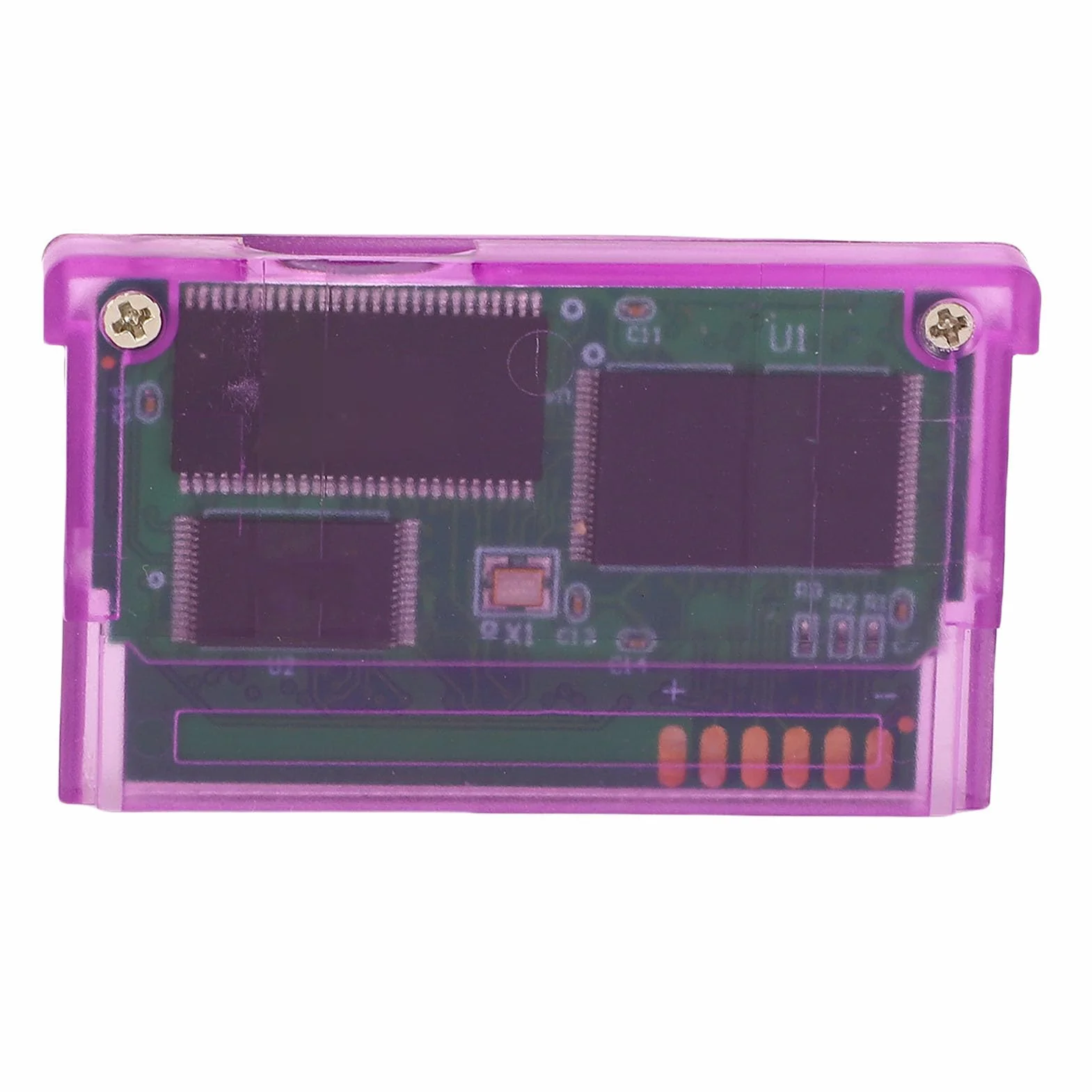 Aramox GBA SD Flash Cart Cartridge, dla NDSL Lite Game Console Stable Performance Film Carting, Maksymalna pojemność do 2 GB