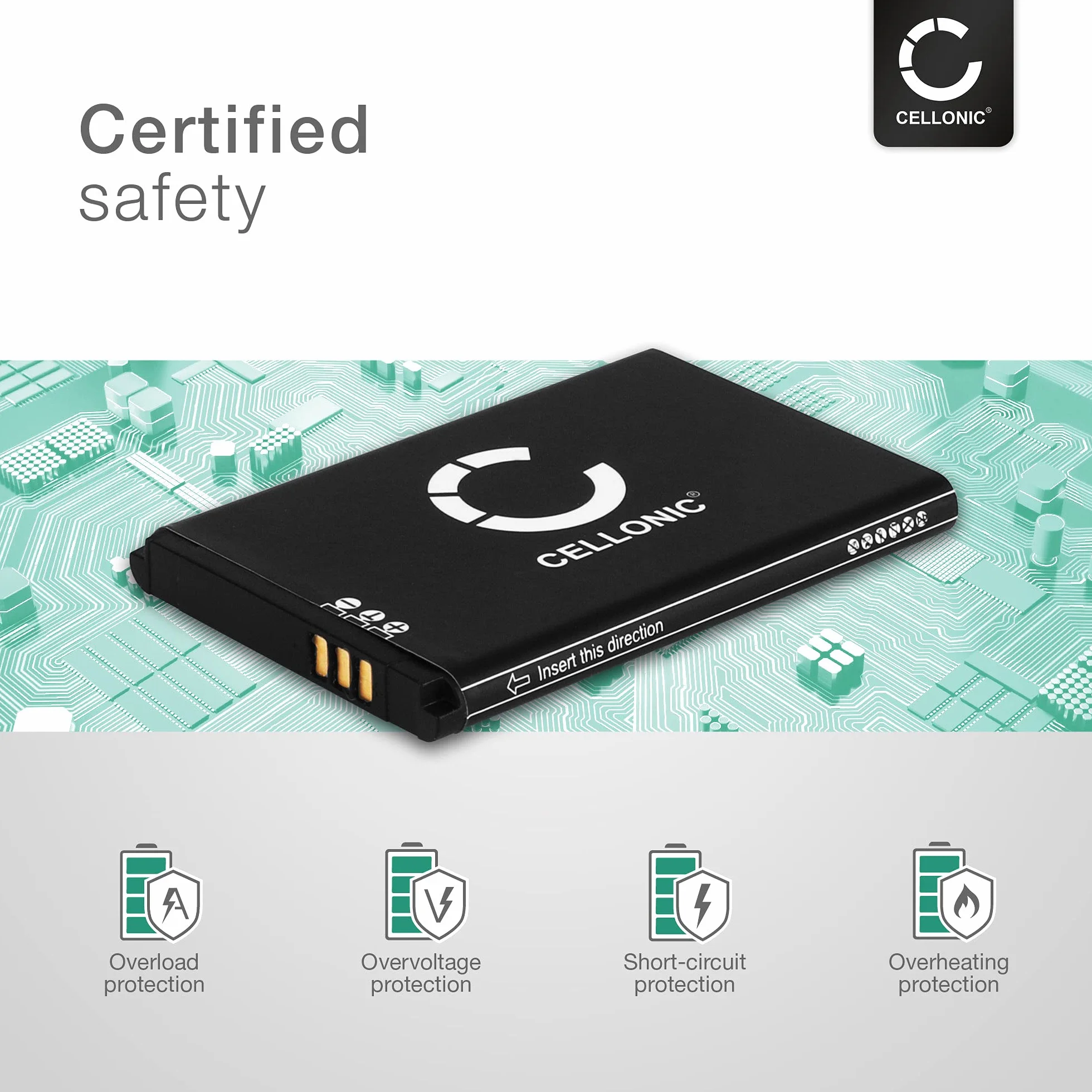 CELLONIC® 2X Bateria 900mAh kompatybilna z SteelSeries Arctis Pro Wireless Siberia 800 840