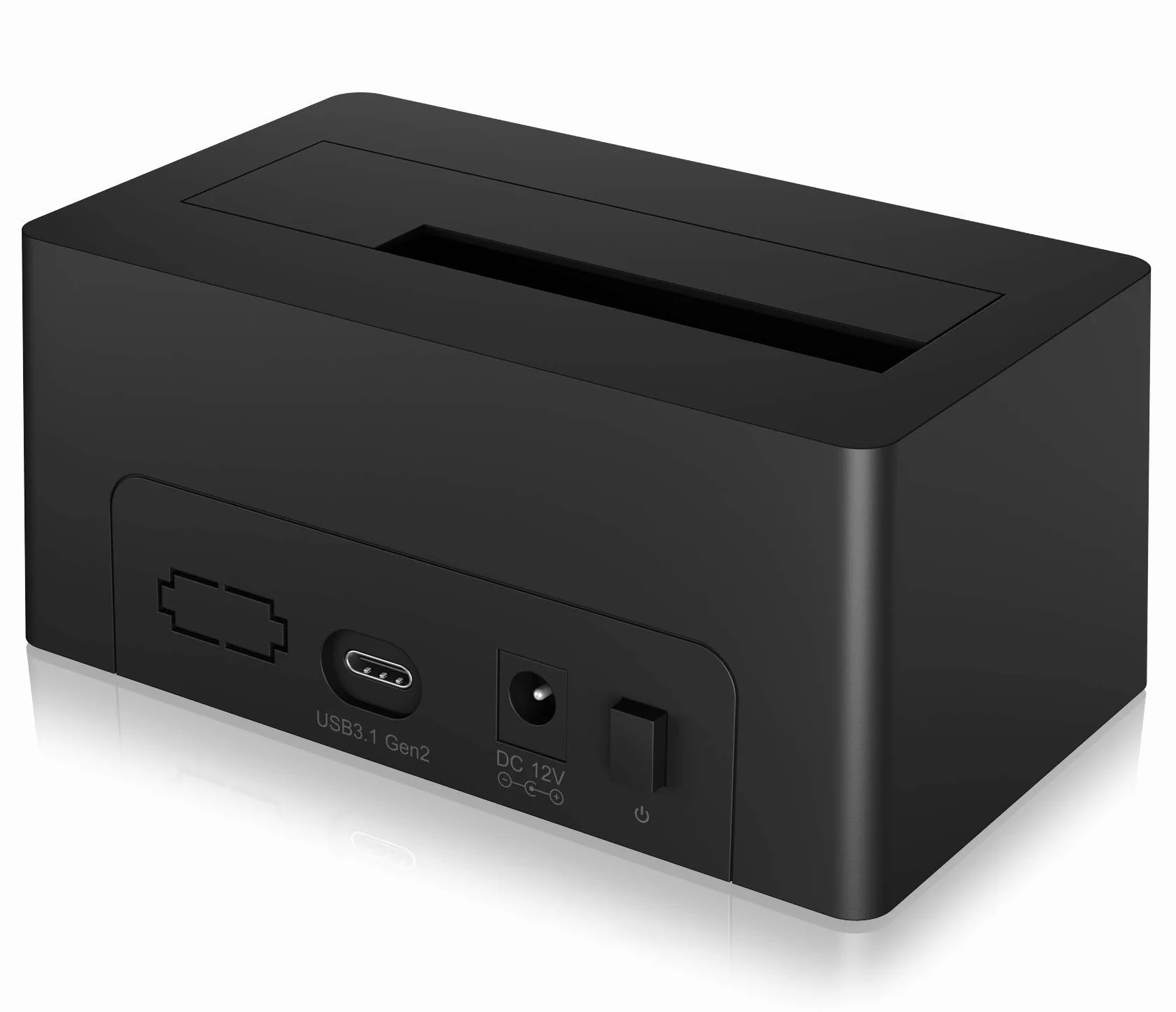 ICY BOX Stacja dokująca do dysków twardych USB-C 3.1 Gen 2 2,5/3,5 cala HDD SSD