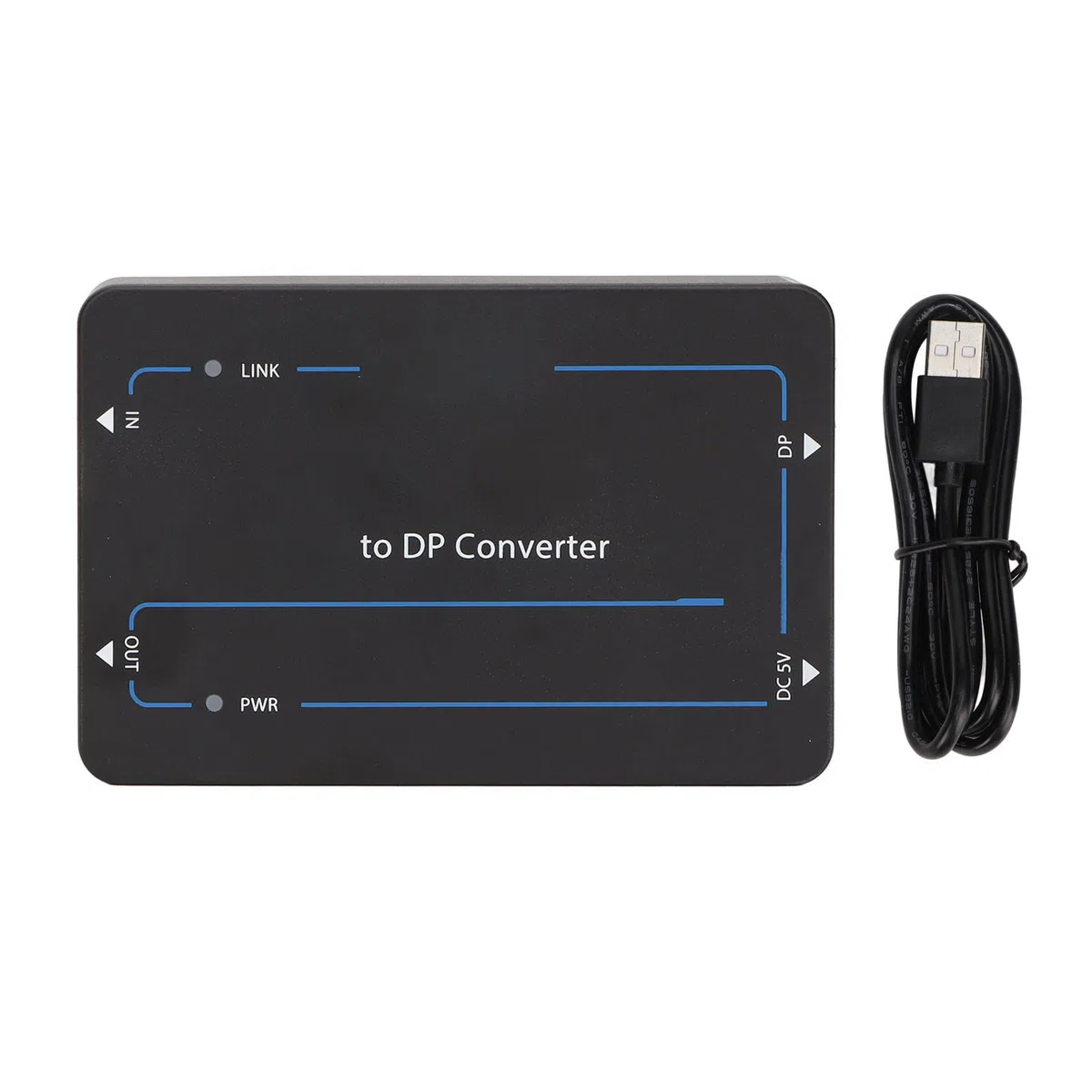 Interfejs Multimedialny 4K HD na Adapter Konwerter Wideo Wysokiej Rozdzielczości 60 Hz Adapter HD na do Systemów Wideokonferencji Materiał ABS