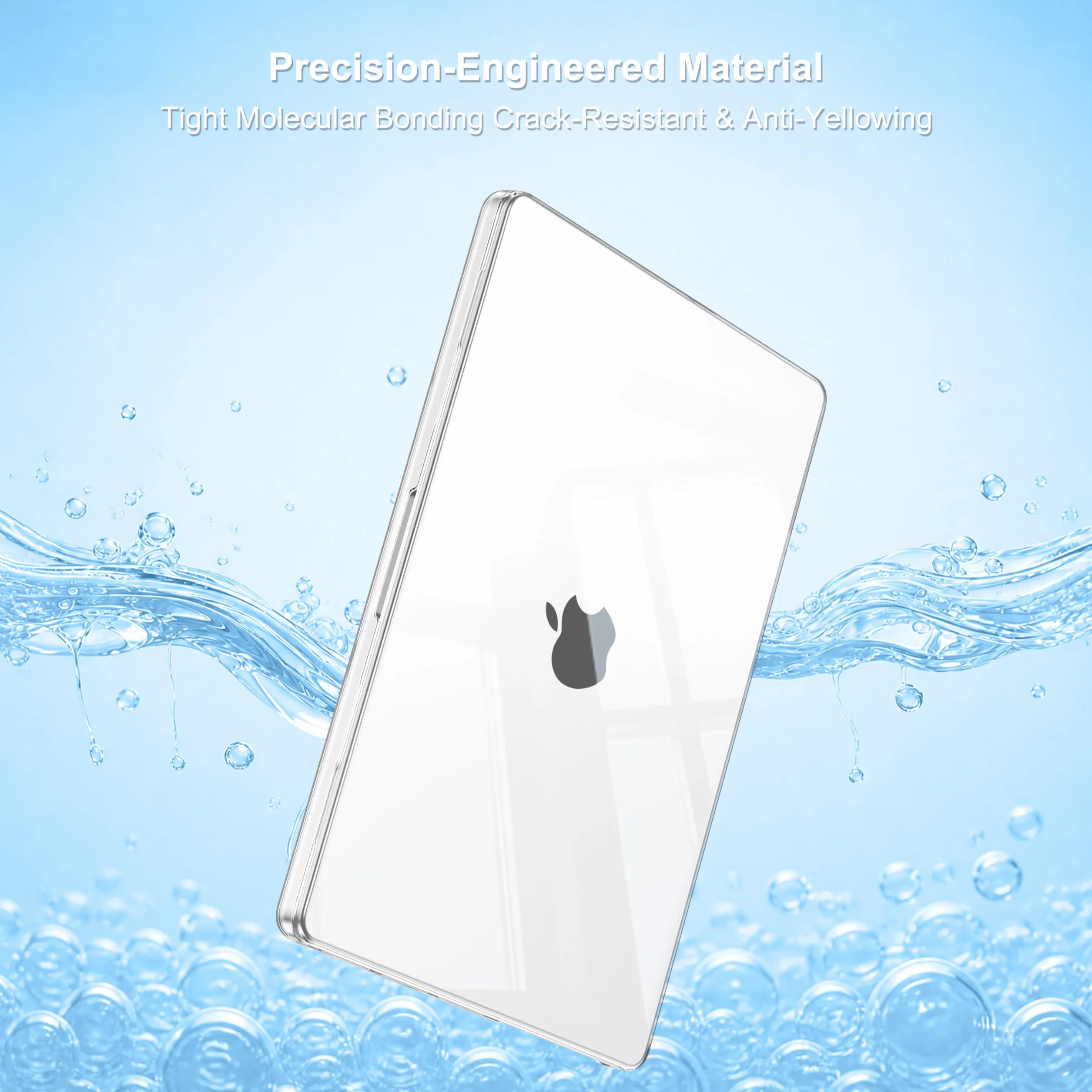 MOSISO Etui kompatybilne z MacBook Pro 16 cali 2025 2024 2023 2022 2021 M4 M3 M2 M1 A3403 A3186 A2991 A2780 A2485 Pro Max, twarda obudowa, skóra klawiatury i folia ekranowa oraz adapter typu C,
