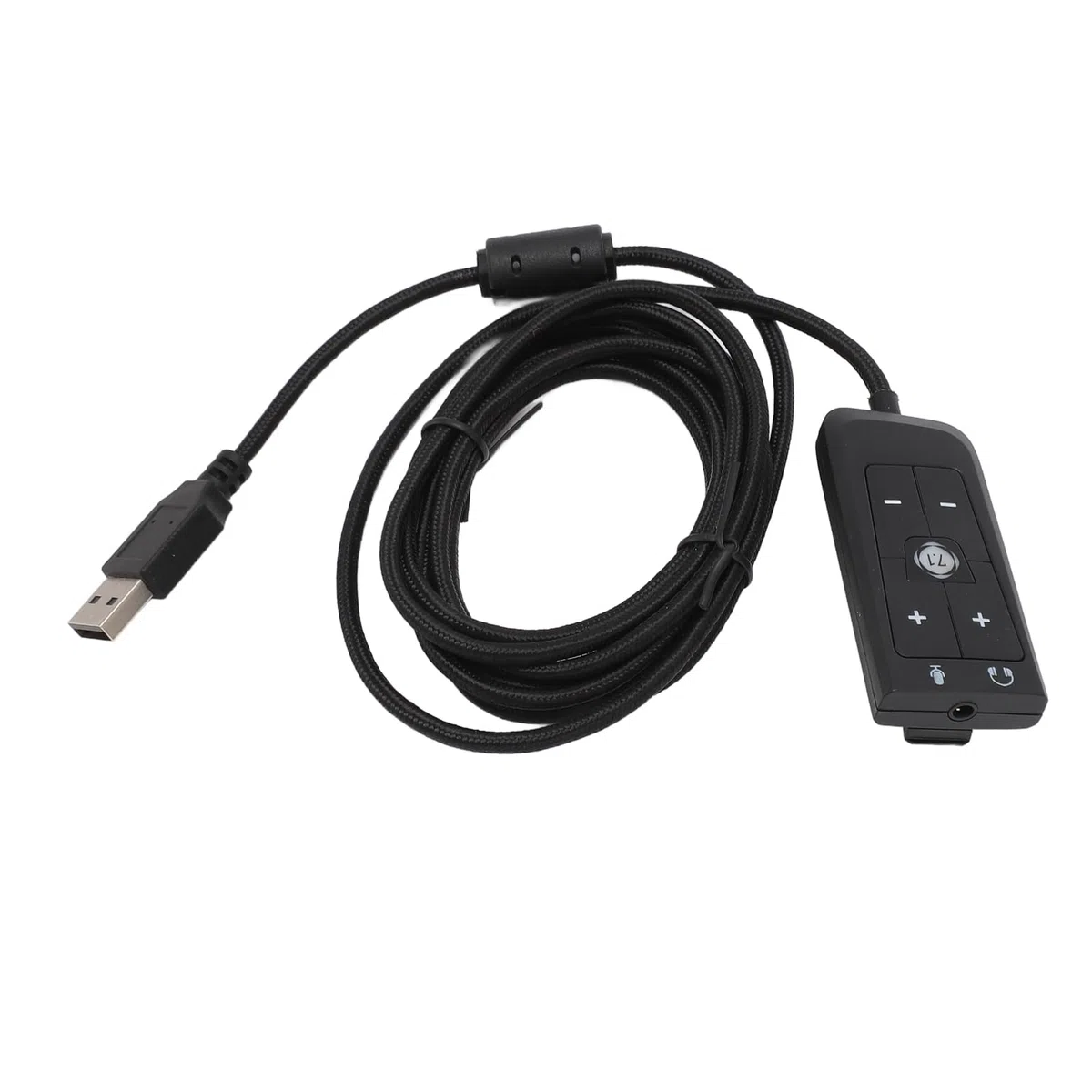 Ausla Virtual Sound Sound Adapter USB, 7.1 Kanał dla Cloud II, z Gniazdem Słuchawkowym i Mikrofonem, USB do 3,5 Mm Jack Voice Adapter do Aux 3,5 Mm Zewnętrzny Konwerter Głosowy