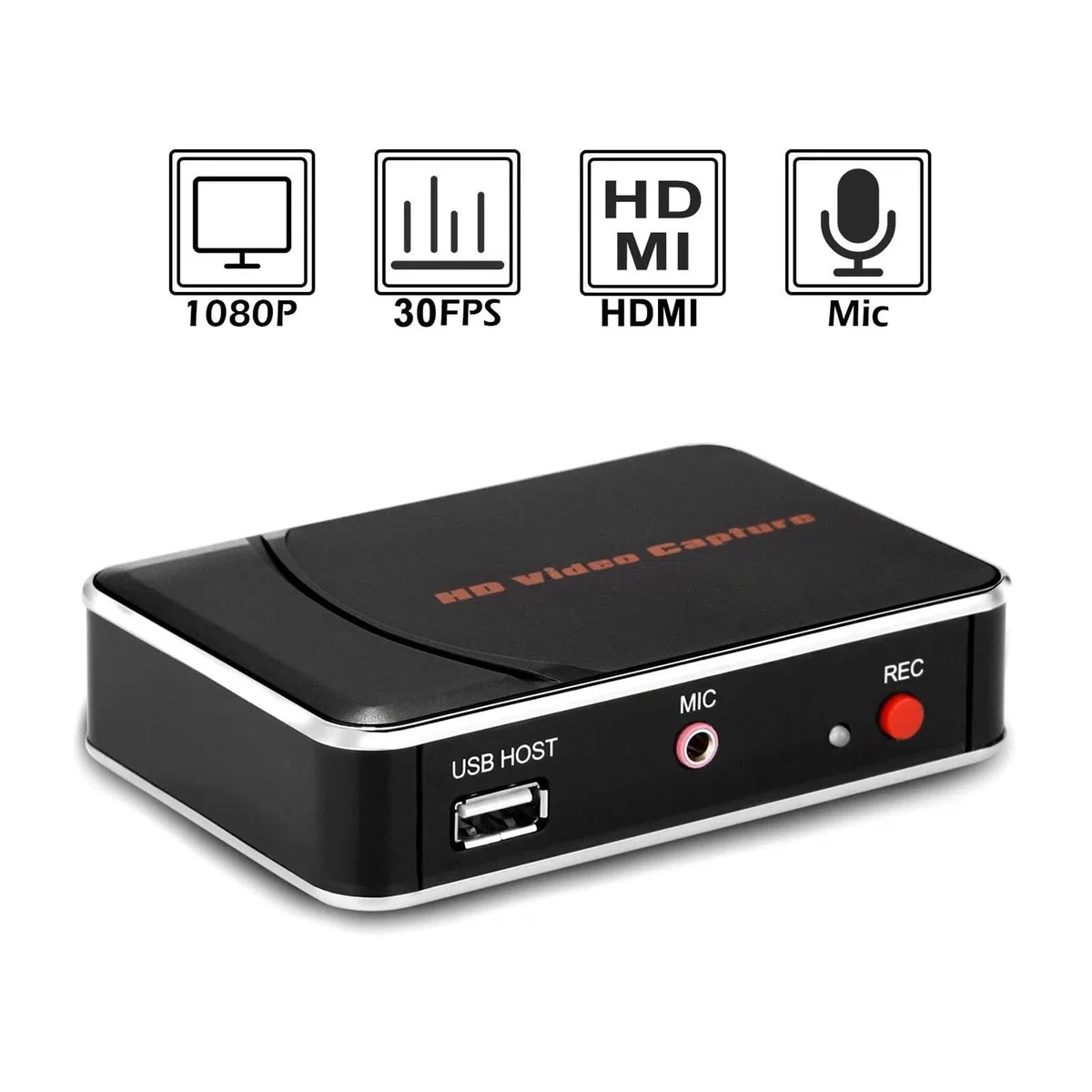 Karta przechwytująca gry wideo 280H 1080P Full HD Rejestrator wideo Grabber Capture Box dla WiiU 360 One PS4 Dysk flash USB Wysoka częstotliwość odświeżania