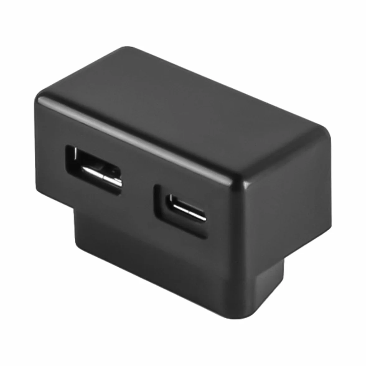 Samochodowy adapter zasilania OBD PD 30W OBD męski na USB typu C żeński Ładowarka DC12-24V