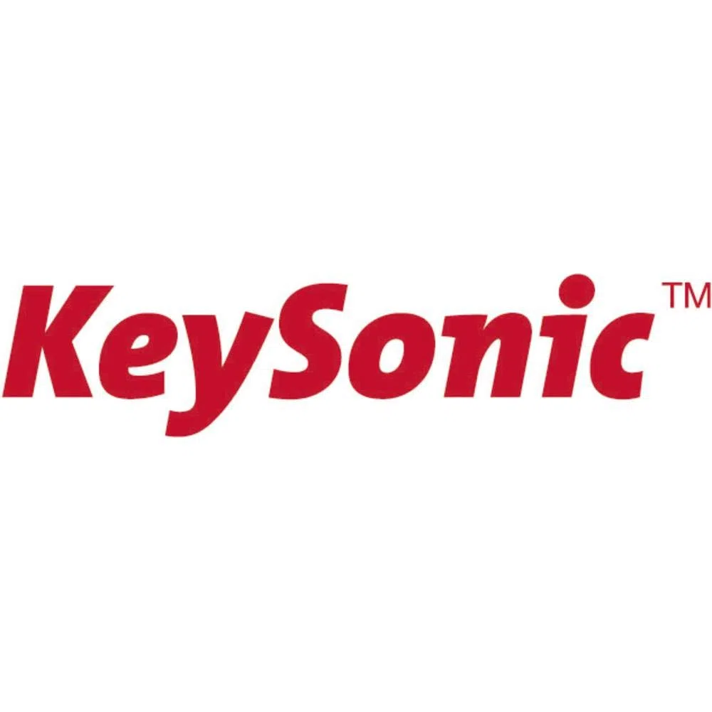 Keysonic 1873508 28113 KSK-3230IN klawiatura USB US-angielska, QWERTY czarna silikonowa membrana, wodoodporna (IPX7)