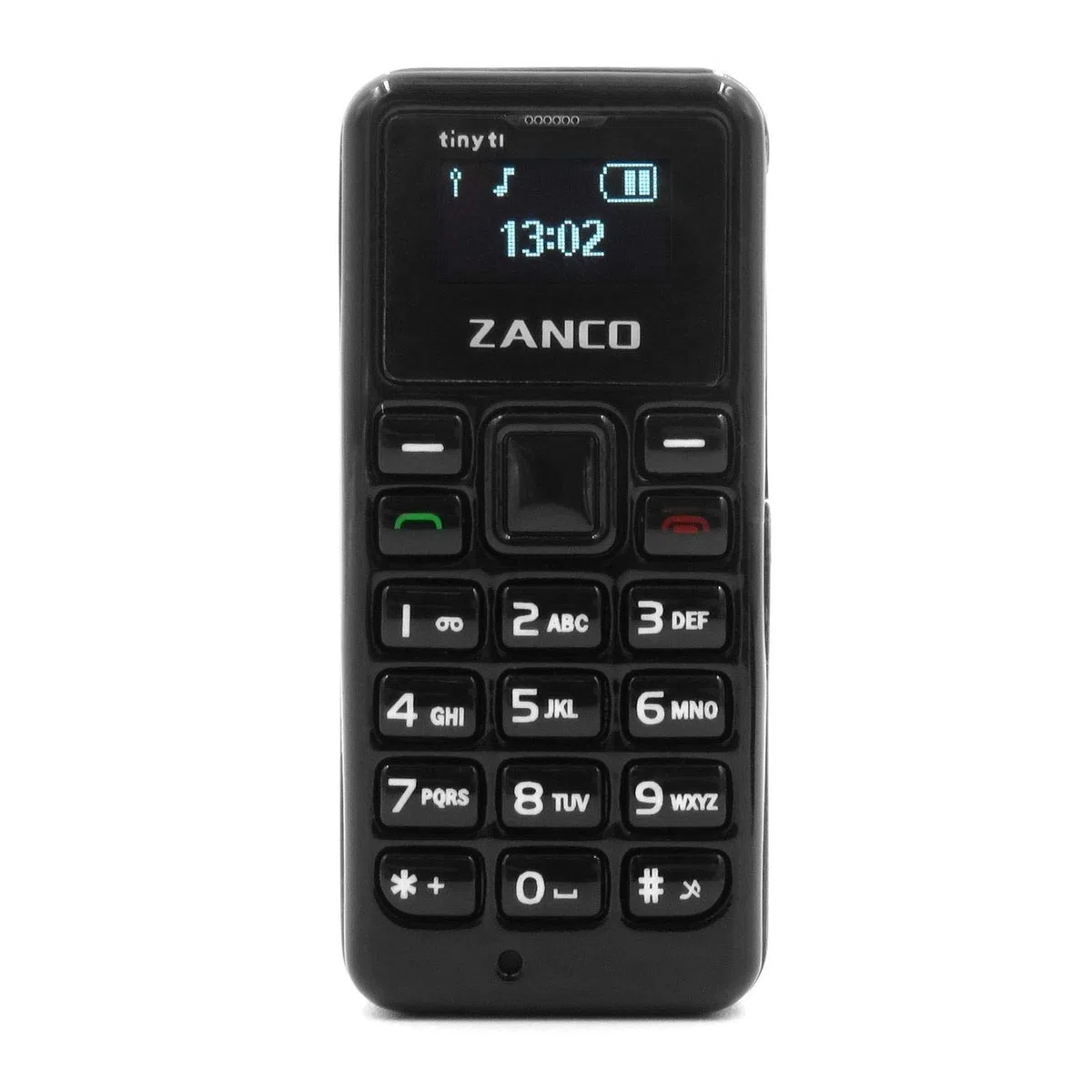 Zanco Tiny T1 Telefon komórkowy 3 GB Czarny