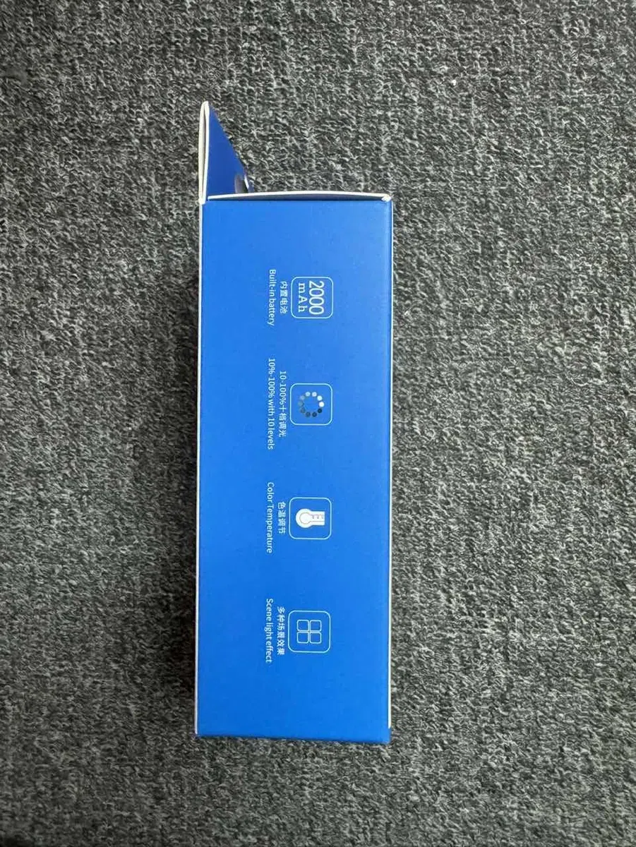 Ma King Lampa do selfie LED Clip 3 tryby kolorów Int Light Sensor Akumulator 2000 mAh Do wideokonferencji/TikTok na żywo