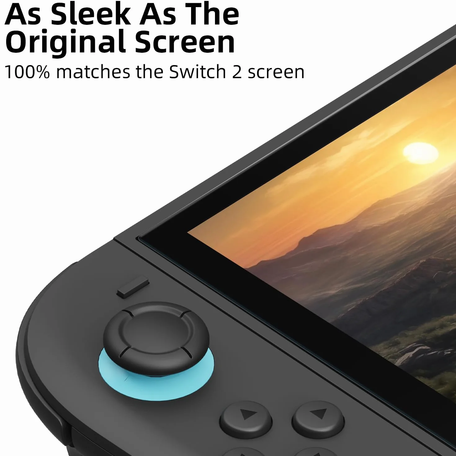 SAVAGE RAVEN od Skull & Co. Krystalicznie przezroczysta osłona ekranu ze szkła hartowanego dla Nintendo Switch 2, przezroczysta HD osłona antyrysunkowa (2-PACK) z ramką EZ-Align - HD klarowność