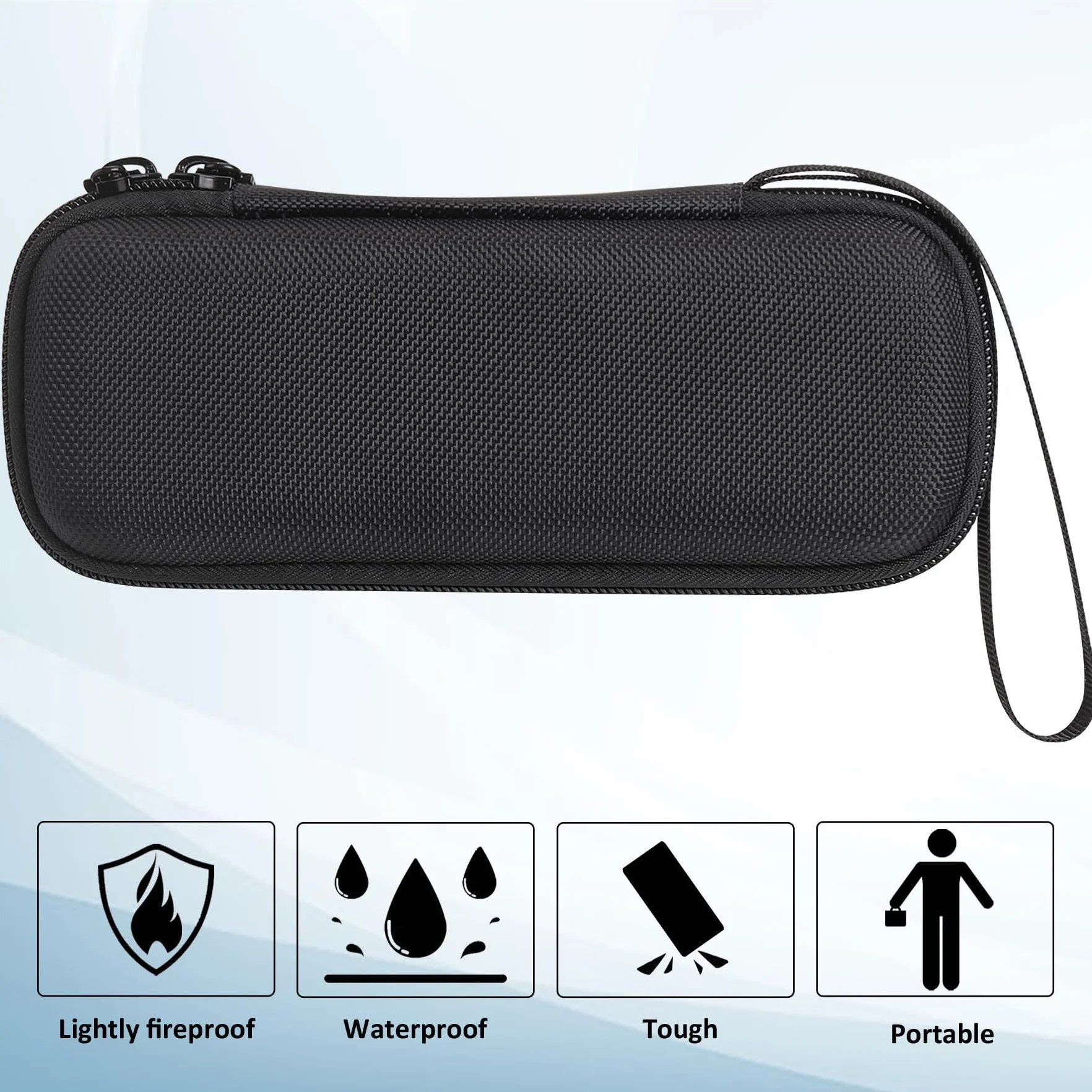 Khanka Twarde etui podróżne, kompatybilne z Anker Prime 27,650 mAh Powerbank (250 W), przenośna ładowarka, tylko etui