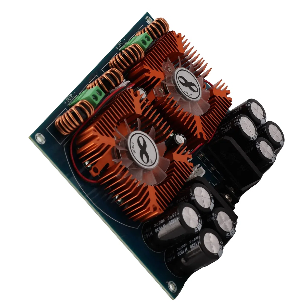Garosa Płytka Wzmacniacza Mocy PCB Moduł Wzmacniacza Cyfrowego XH M254 2 Kanały 2 X 420 W AC24V Płyta Audio do Domowego Sprzętu Audio Naprawa i Aktualizacja Głośników