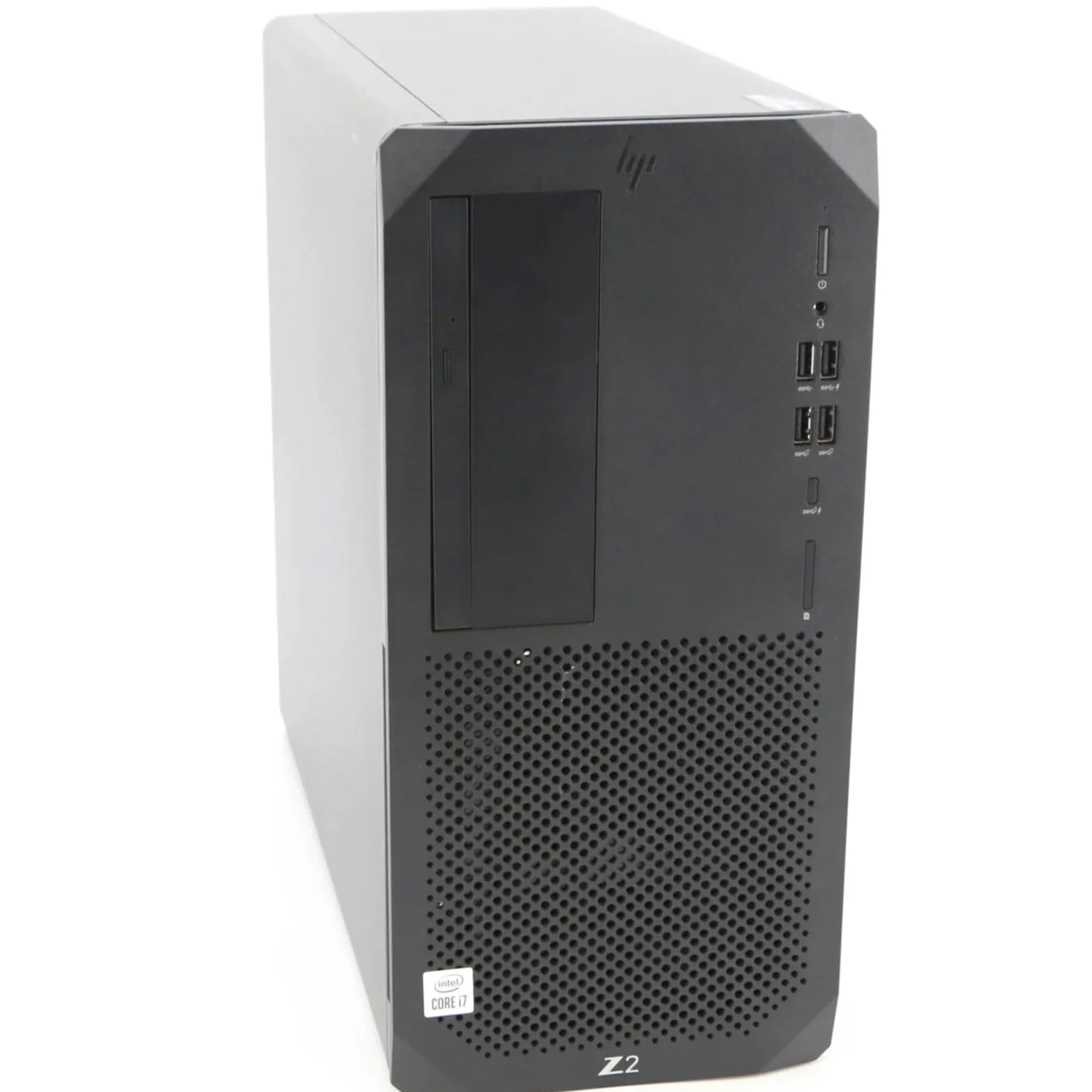 HP PC komputer stacjonarny stacja robocza Z2 G5, procesor Core i5-10400, pamięć 16 GB RAM, dysk SSD 512 GB, Windows 11 Pro (odnowiony)