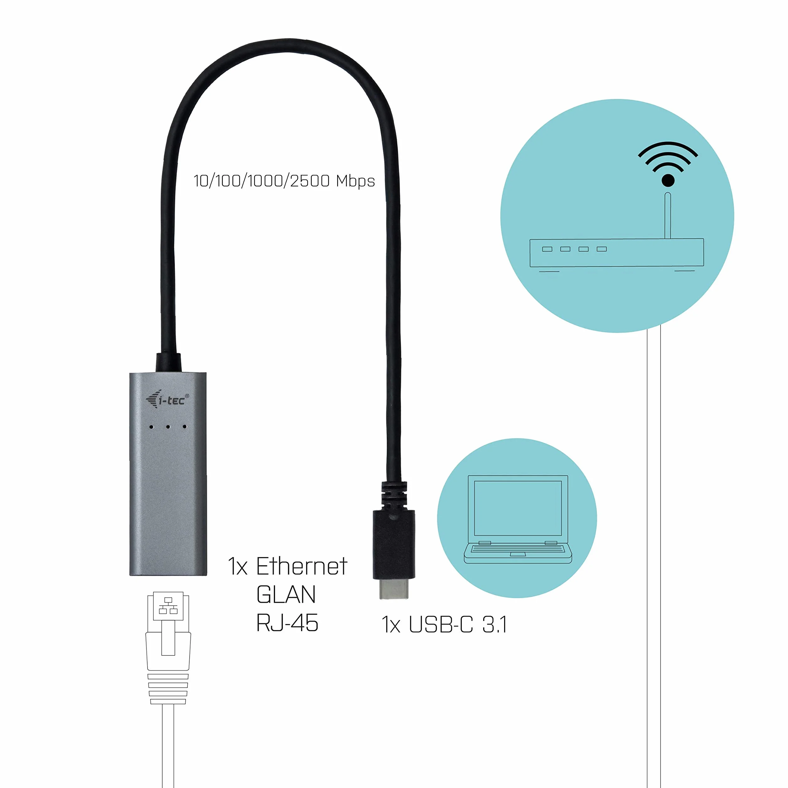 I-TEC Adapter USB-C na 2,5 Gb/s
