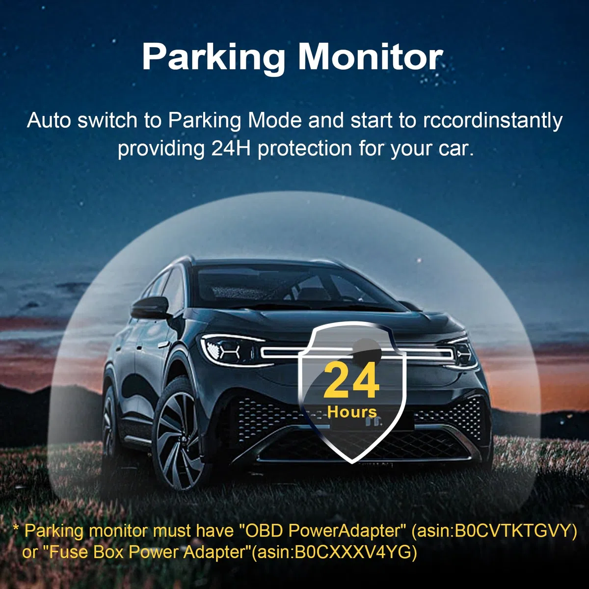 MANGOAL 4K+1080P Kamera samochodowa Przodu i Tyłu, Wygląd OEM Dash Cam, Dotyczy do Audi (Model B Czarny) A4 A6 Allroad A3 A5 A6 Q5 A8 S8 A7 S5 Q3 S3 S7, Nagrywanie w pętli, WiFi & App, Karta 128 GB