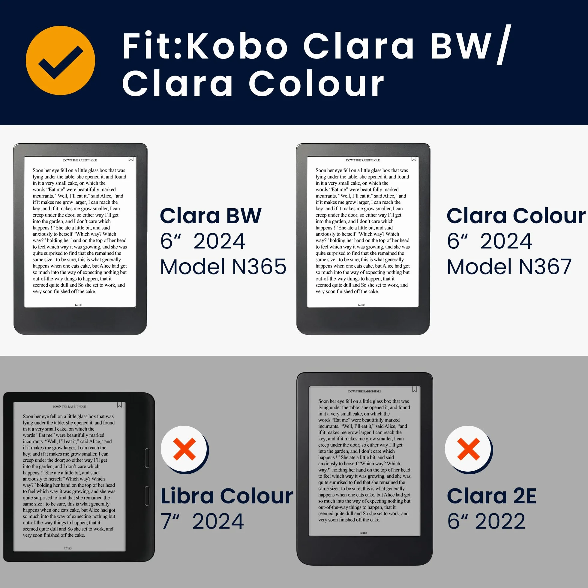 kwmobile Pokrowiec kompatybilny z Kobo Clara BW/Colour Cover - etui na czytnik e-booków - szczotkowane serce szare