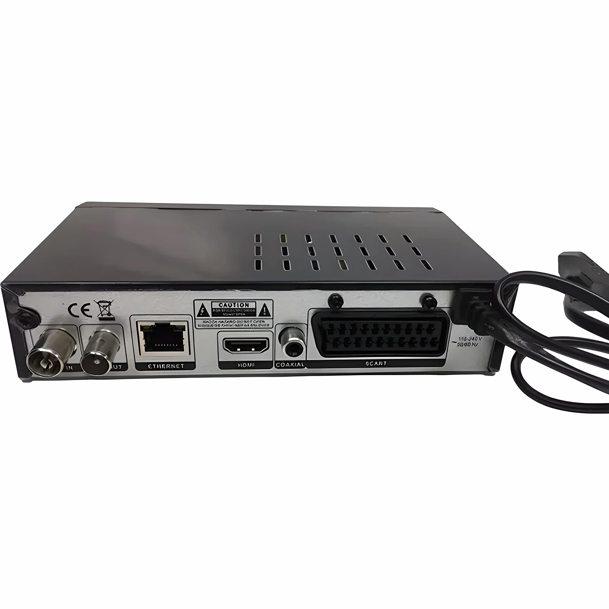 Retoo Odtwarzacz DVB-T2 Terrestrischer Full HD TV z HDMI i Fernbedienung, Digital Empfänger z H.265 HEVC, HsDTV Mediaplayer z PVR Aufnahmefunktion i Timeshift, odbiornik kabelowy z USB, czarny