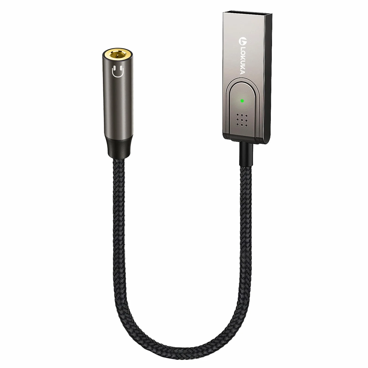 Adapter Bluetooth 5.3 USB do 3,5 mm żeński odbiornik do samochodu słuchawek głośników