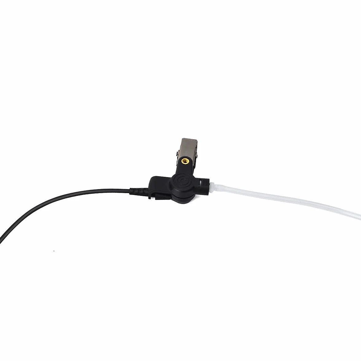 Mikrofon słuchawkowy PTT Earmold do Motorola DP3400 XIRP8200 Radio dwukierunkowe czarny