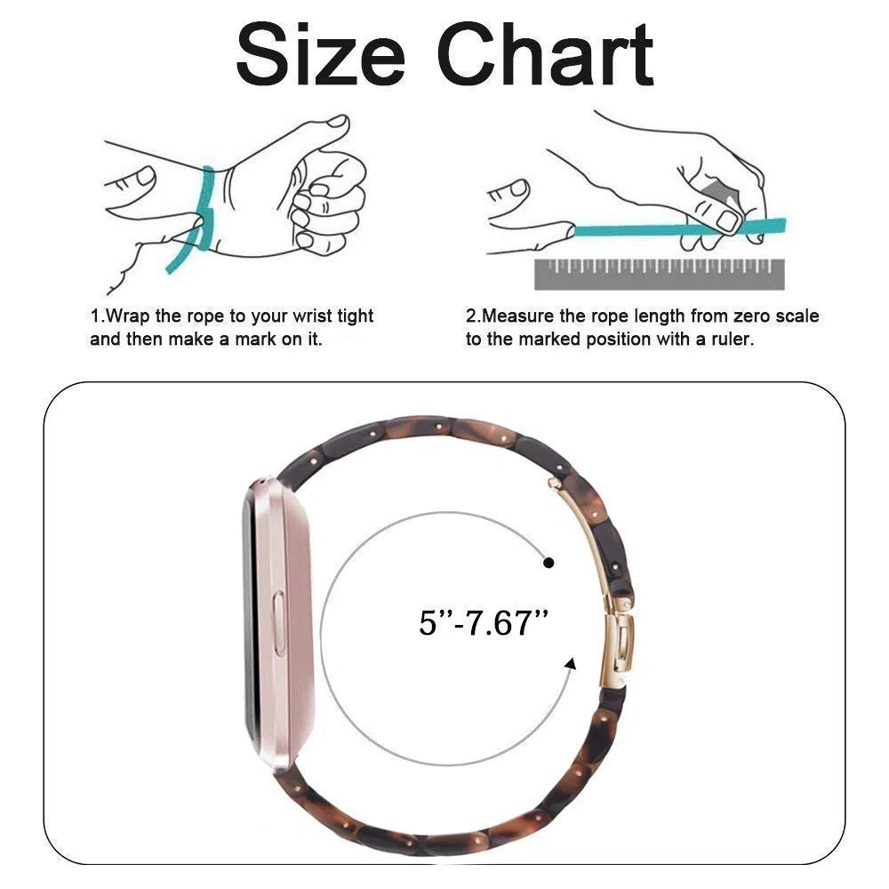 Ayeger pasek zastępczy do smartwatcha Fitbit Versa/Versa 2/Special/Lite Edition, modna bransoletka z żywicy dla kobiet i mężczyzn, bransoletka zastępcza, metalowa klamra ze stali nierdzewnej w kolorze