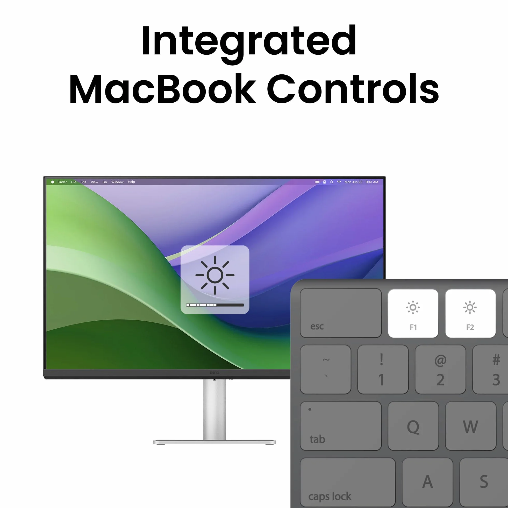 BenQ MA270U 27" 4K 3840 x 2160 monitor do MacBooka Pro/Air, Dual USB-C, zasilacz 90 W, Mac Color Match, koncentrator USB, kontrola jasności i głośności, regulacja wysokości i kąta nachylenia, gama