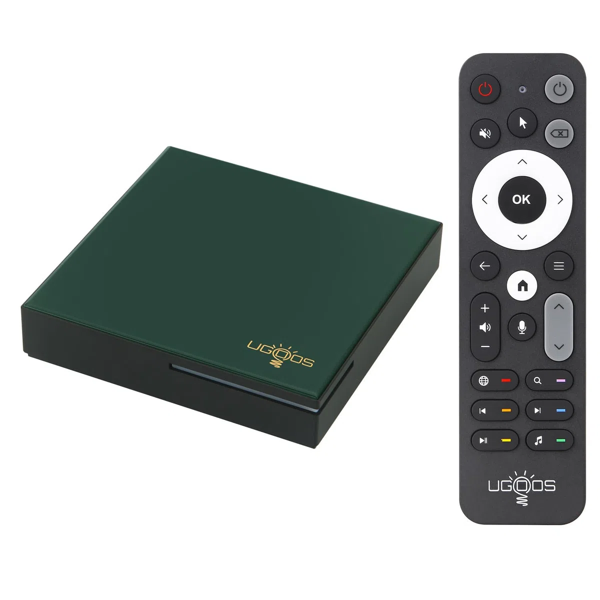 Ugoos SK4 PRO TV Box Android 14.0 Amlogic S905X5M-K 4 GB RAM 64 GB ROM 2.4G/5G Dual WiFi Ethernet 100 M USB 2.0 BT5.2 Obsługa AV1 VP9 HEVC H.265 4K HDR