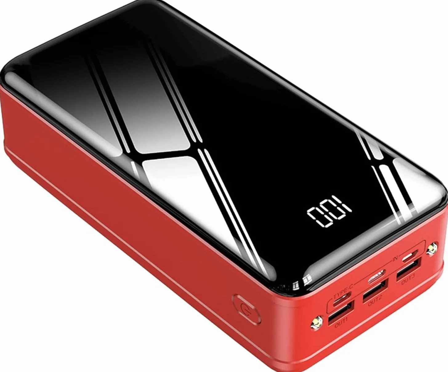 Power Bank 50000 mAh przenośna ładowarka USB wyświetlacz LED zewnętrzna bateria może ładować 3 urządzenia jednocześnie, szybkie ładowanie wszystkich telefonów komórkowych, tabletów, konsol do gier