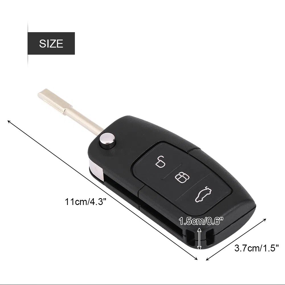 Zdalny klucz, 3-przyciskowy pilot na klucze 433 MHz z chipem 4D60