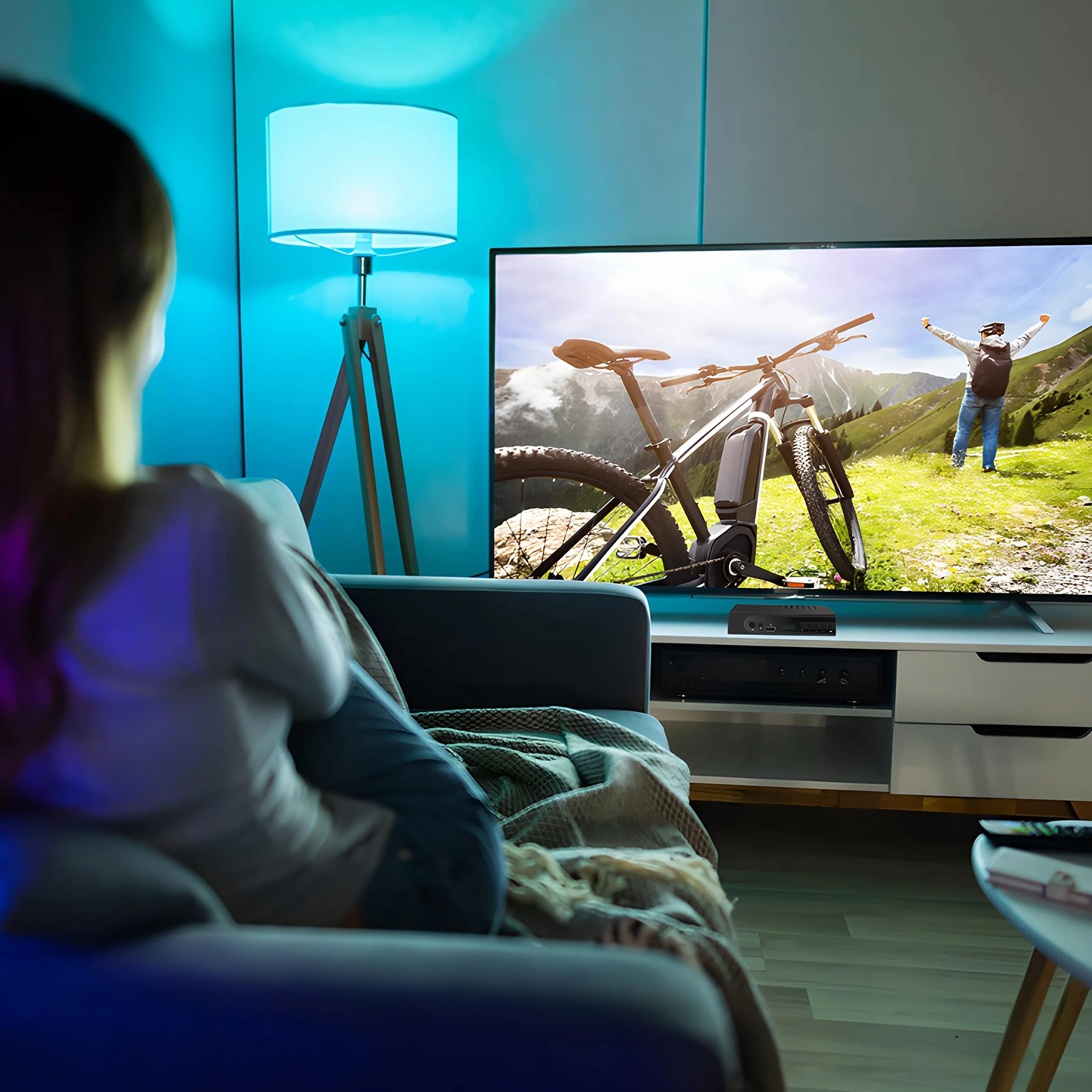 Retoo Odtwarzacz DVB-T2 Terrestrischer Full HD TV z HDMI i Fernbedienung, Digital Empfänger z H.265 HEVC, HsDTV Mediaplayer z PVR Aufnahmefunktion i Timeshift, odbiornik kabelowy z USB, czarny