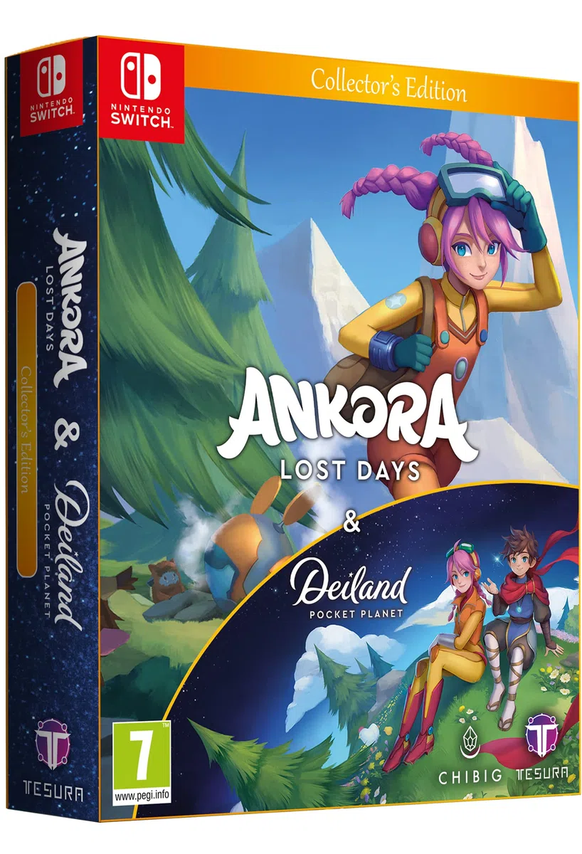 Ankora: Lost Days & Deiland: Pocket Planet Playstation 4 Edycja kolekcjonerska (wydanie europejskie przed zamówieniem dostępne od 31 marca 2023 r.]