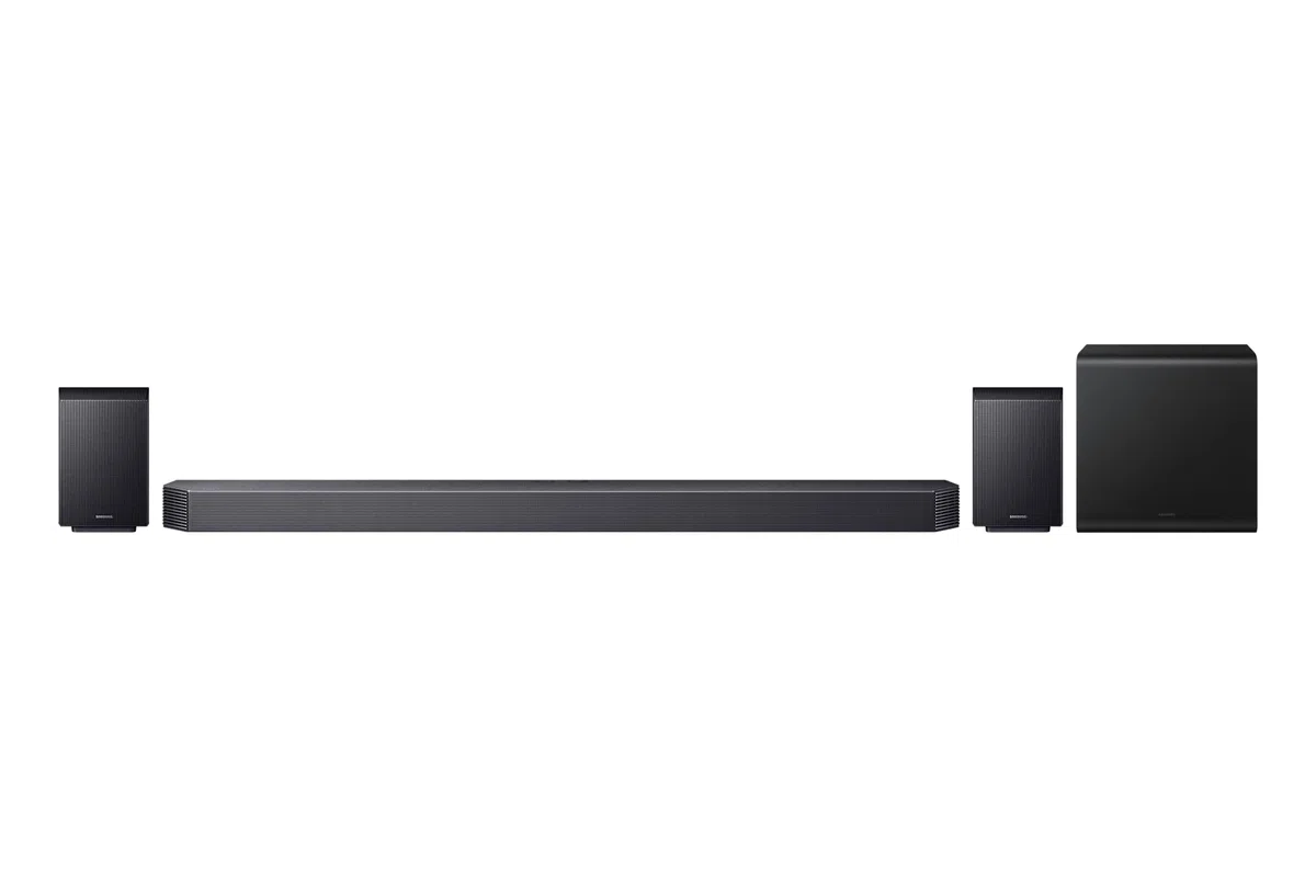 Samsung HW-Q935GH / Q930H Q-Series 9.1.4-kanałowy soundbar do telewizora, bezprzewodowy 6,5-calowy podwójny subwoofer 2.0.2 z tyłu, bezprzewodowy Dolby Atmos i DTS: X, SpaceFit Sound Pro, Q-Symphony