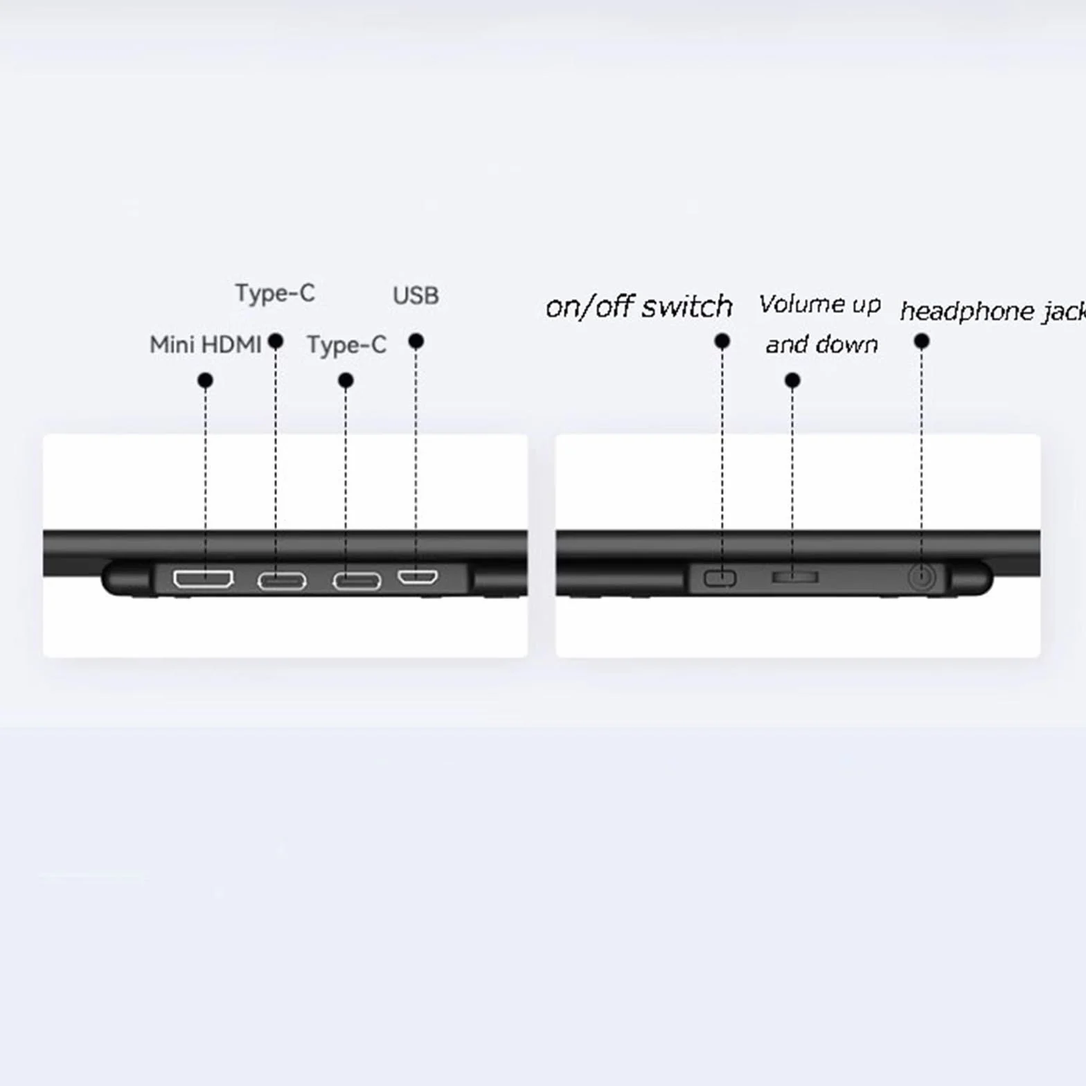 Przenośny monitor do laptopa 16-calowy ekran zewnętrzny QLED 2,5 K. Rozdzielczość 2560 * 1600. Ekran rozszerzający laptopa. Zewnętrzny biurowy do gier Przenośny monitor do gier
