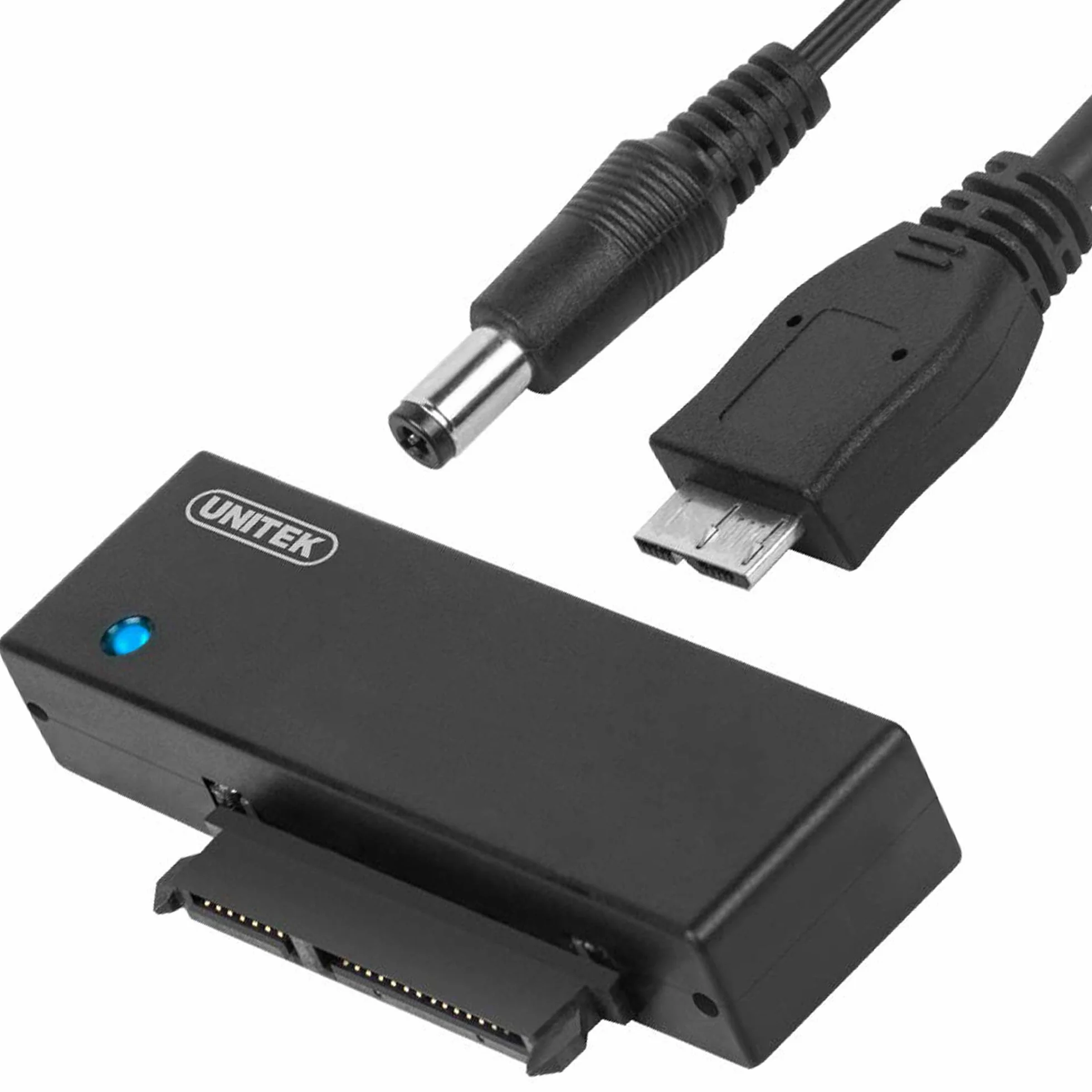 Unitek Y-1039 Adapter USB 3.0 SATA III 2,5” 3,5” 80cm Czarny