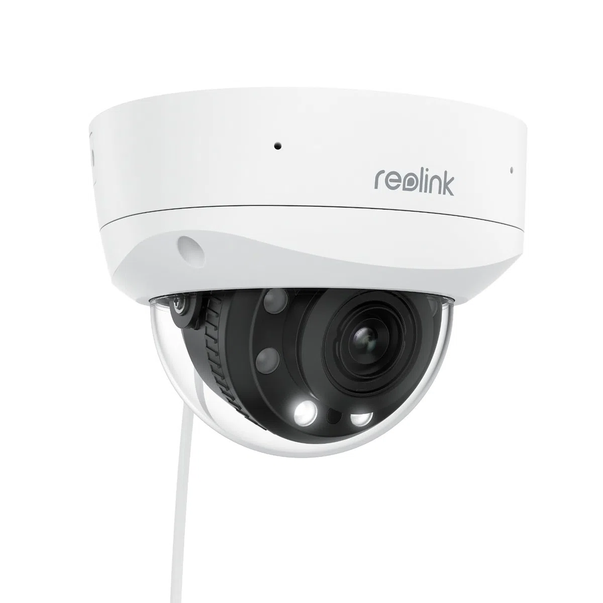 Reolink Zewnętrzna Kamera Bezpieczeństwa 4K PoE z Wykrywaniem Osób/Pojazdów, Zabezpieczeniem Przed Wandalizmem IK10, 5-Krotnym Zoomem, Funkcją Klatek, Alarmem Ruchu, funkcją Time Lapse, RLC-843A