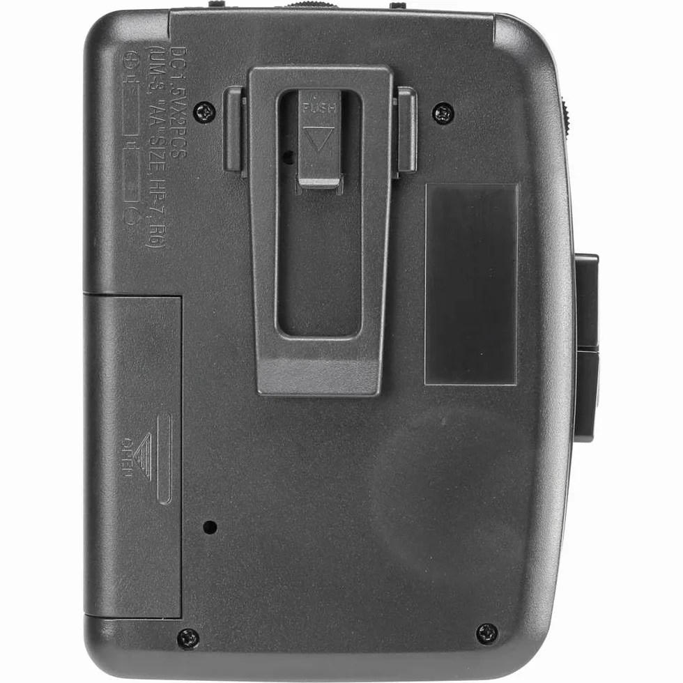 Renkforce RF-CP-150 Przenośny odtwarzacz kasetowy Czarny
