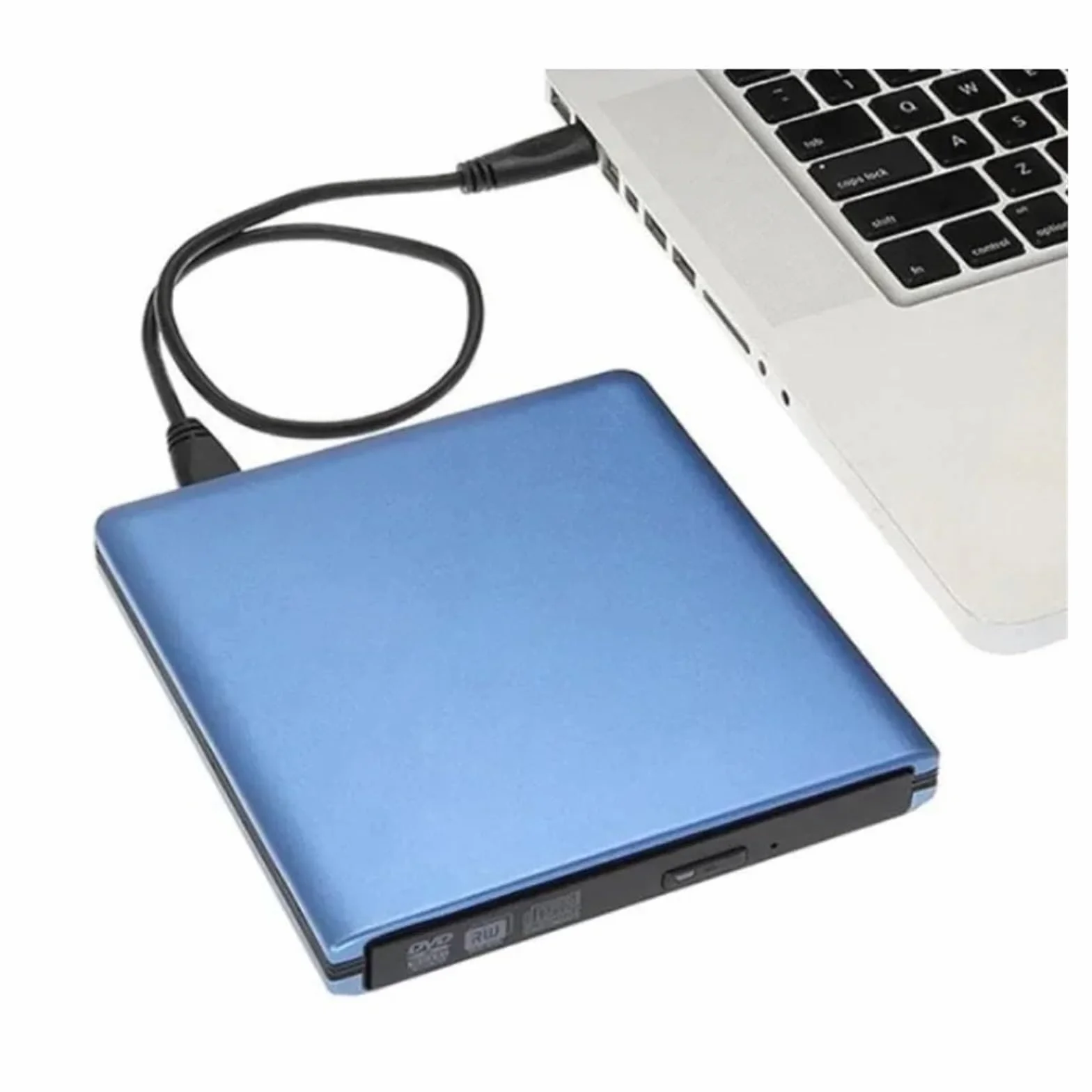 Nagrywarka Blu-Ray UHD 4K USB3.0 Zewnętrzna Nagrywarka Optyczna DVD RE/ROM Odtwarzacze Blu-Ray 3D Writer Reader Kompaktowy łatwy W UżYciu(Red)