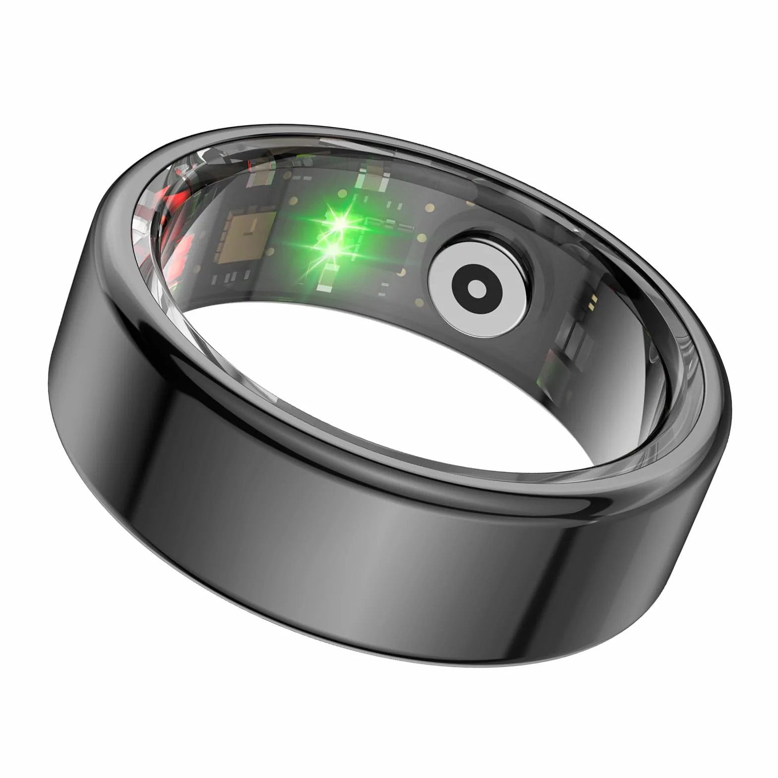 Inteligentny pierścień Fitness Tracker, IP68 Wodoodporny, Poręczny NFC Inteligentny pierścień Śledzenie Snu Monitor Temperatury Ciała Krokomierz Pierścień śledzący Stronę Ebooka