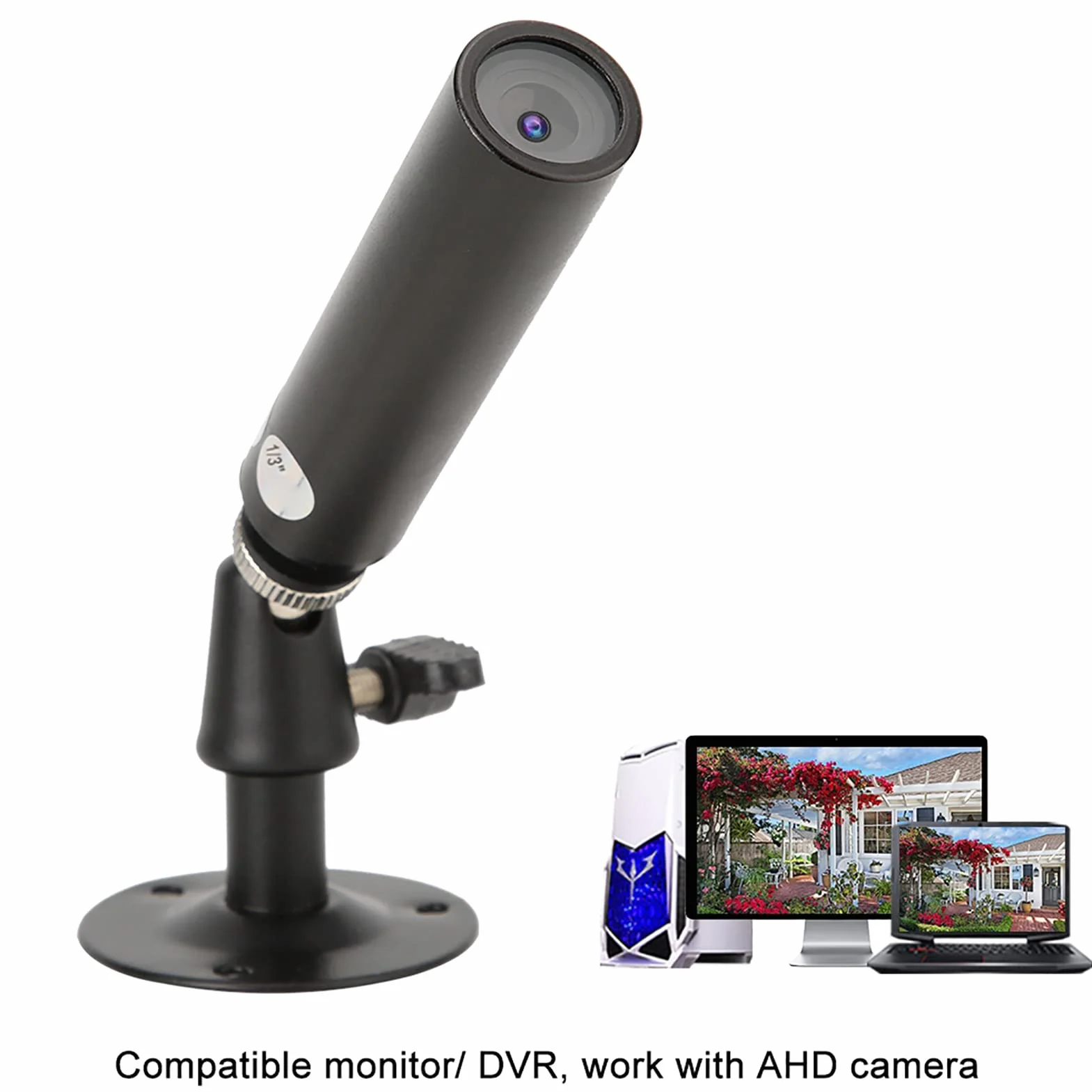 Mini kamera monitorująca wodoodporna 1080P Full HD AHD metalowa