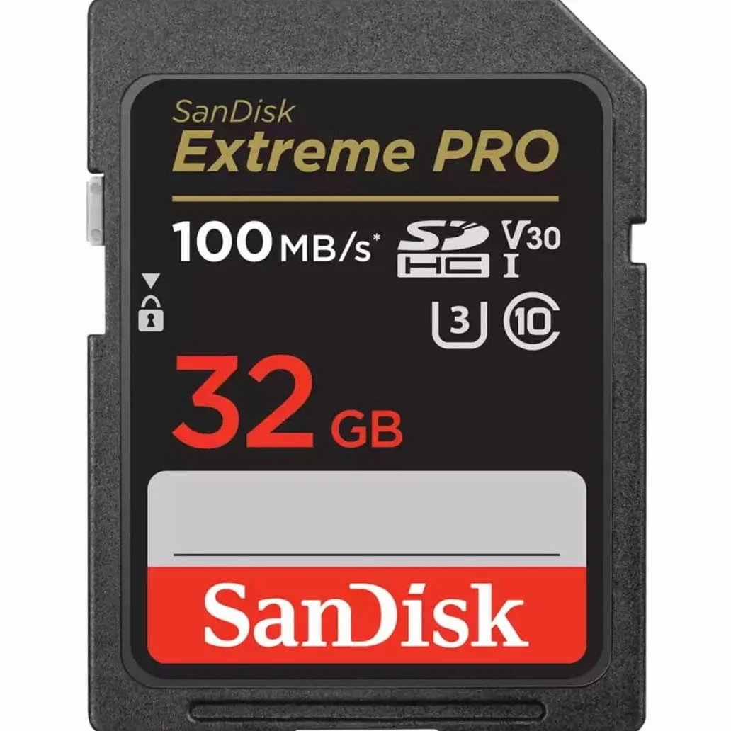 Sandisk Extreme Pro SDSDXXG-032G-GN4IN, Karta Pamięci, 32 GB, Szary