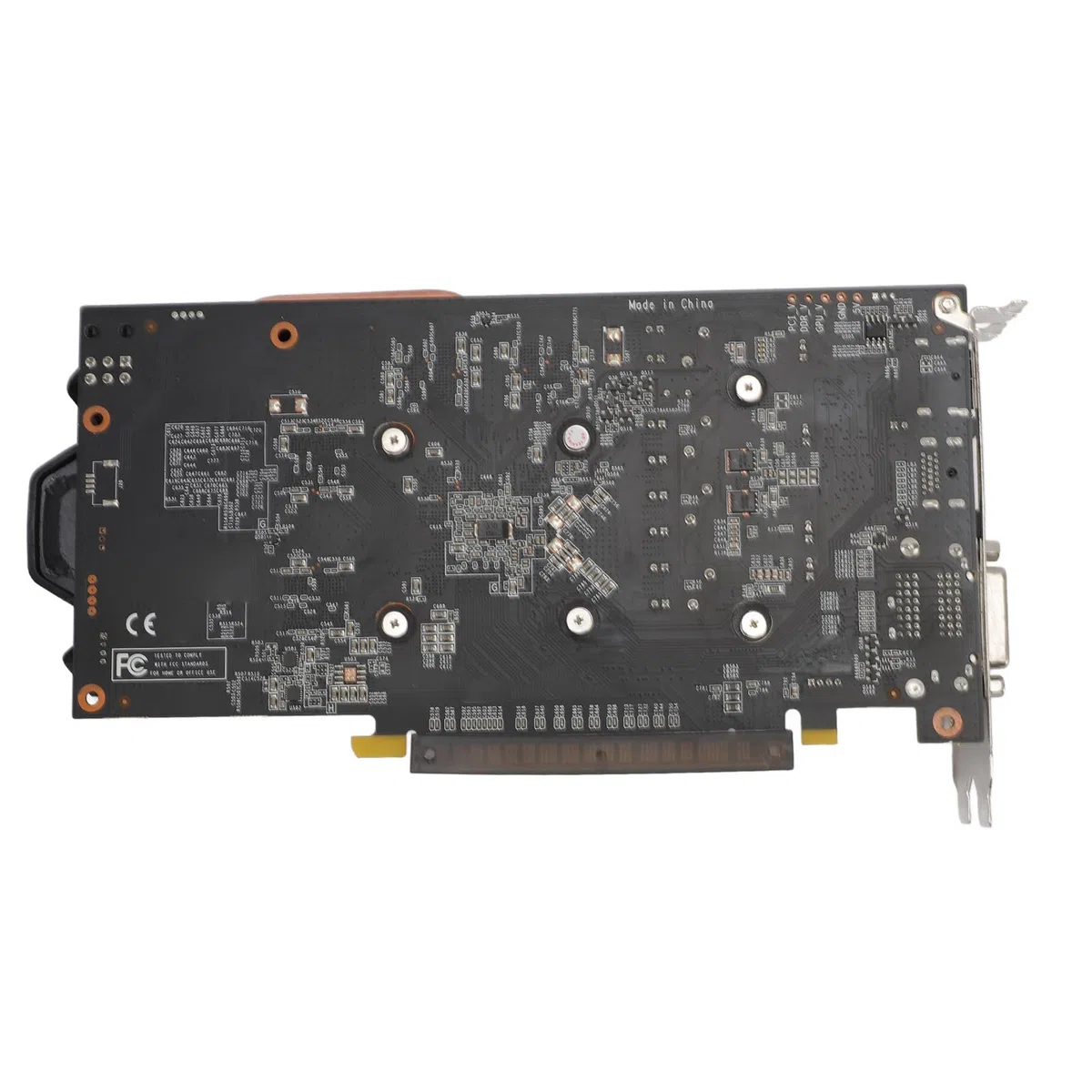 Karta Graficzna do Gier, Podwójny Wentylator Chłodzący, 4 GB 128-bitowa Karta GDDR5 dla 7 8 10 dla 1050Ti, Wzmocniony materiał PCB, częstotliwość Rdzenia 1392 MHz,