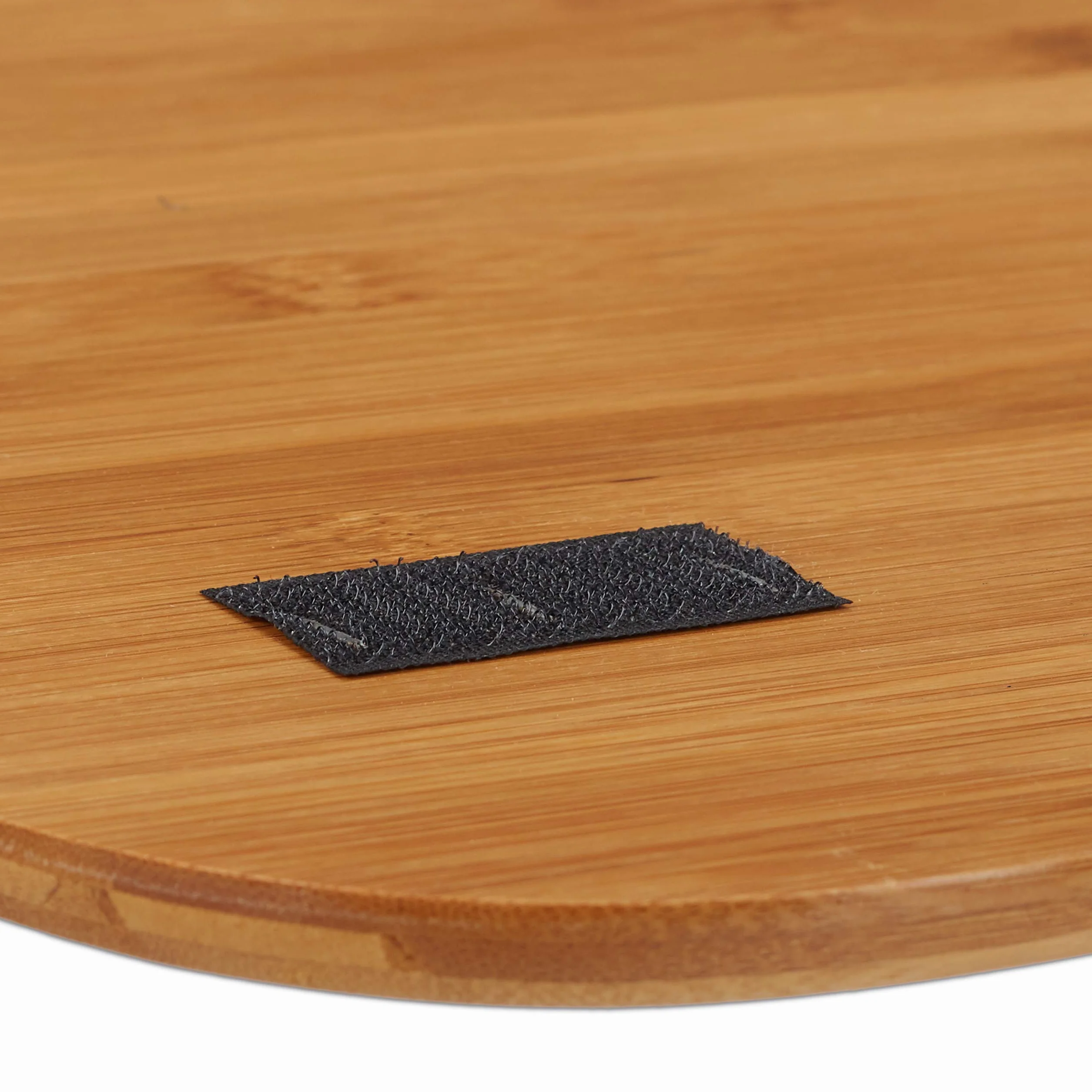 Relaxdays stolik pod laptopa taca do łóżka bambus 51x37cm naturalny