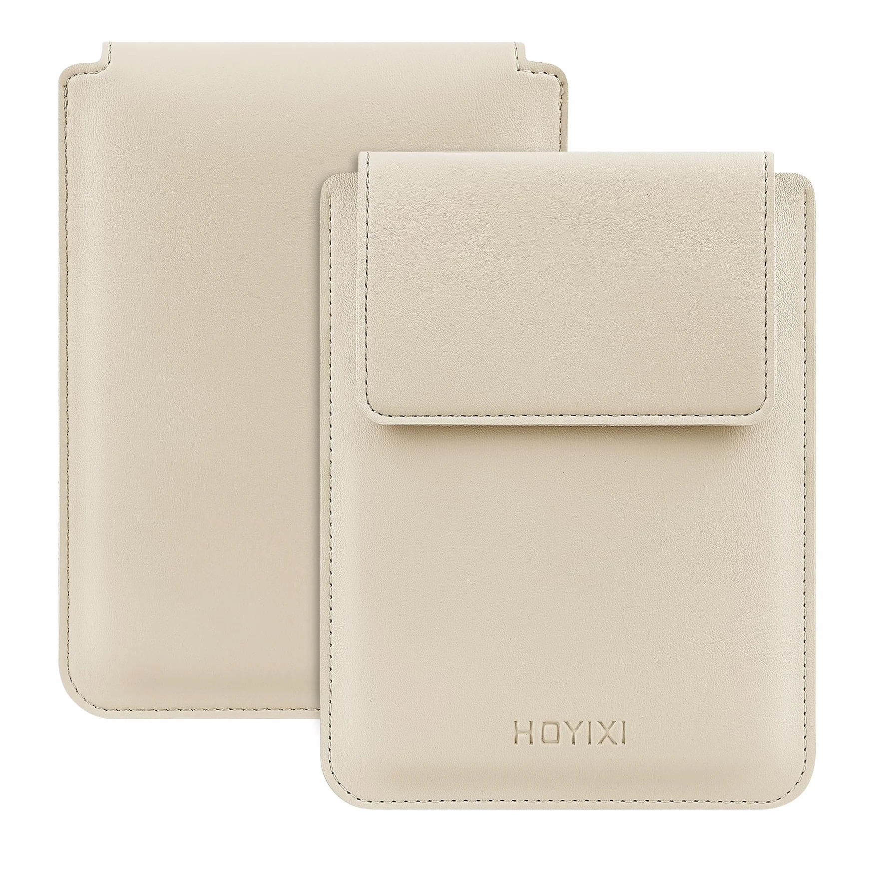 HoYiXi Uniwersalne etui do 6,8" 7" Paperwhite / Colorsoft / Signature Edition 2025 i 2021 kompatybilne z 6,8" Kobo Clara HD / PocketBook / Tolino / Sony skórzane etui do czytnika e-booków 6,8-7