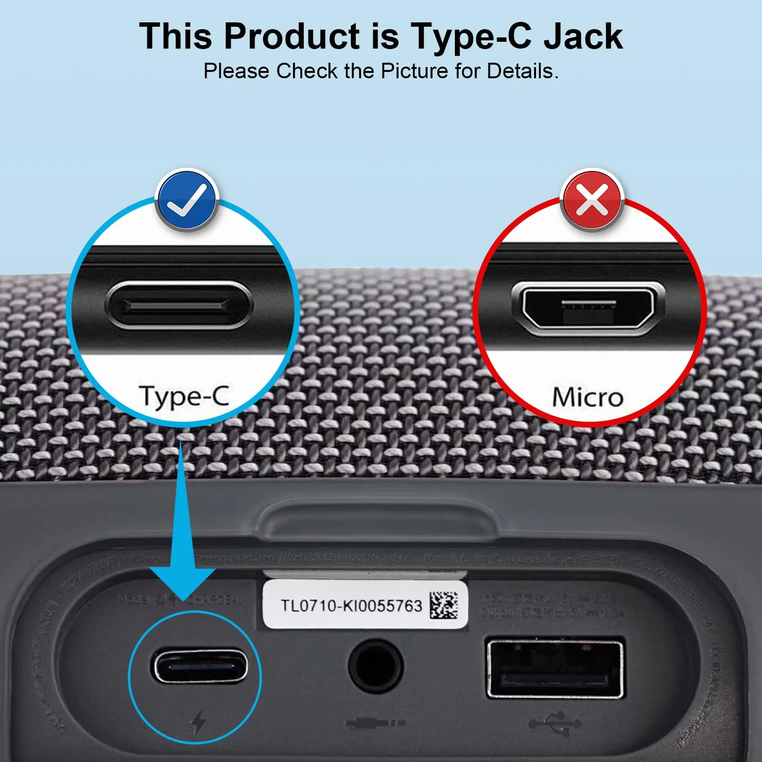 65W ładowarka USB C do JBL Extreme 3 4, ładowanie 4/5/6, Flip 5/6/7, puls 4/5, klip 4/5, GO 3/4, głośnik Bluetooth typu C PD szybkie ładowanie Adapter zasilania