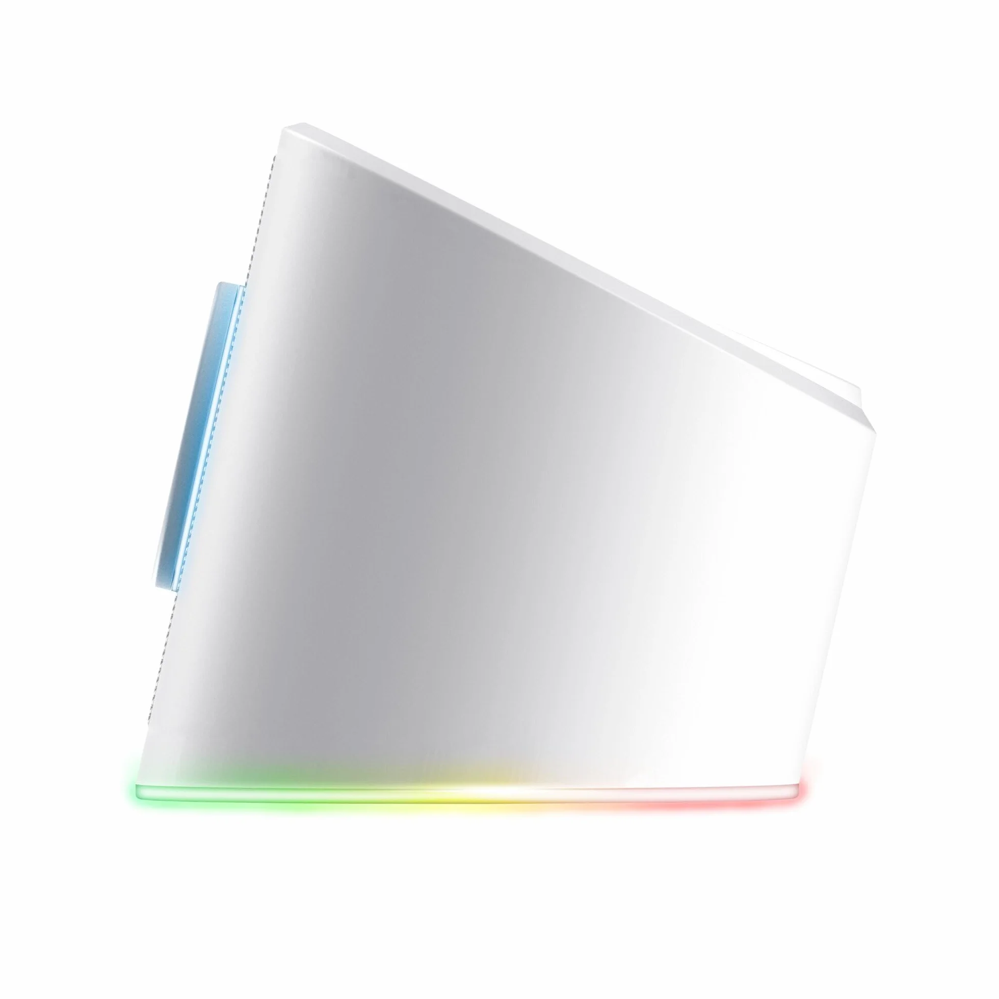 Rhox Soundbar RGB 1619W, Podświetlane Głośniki PC, Moc Szczytowa 12W, Głośnik Stereo USB, Biały