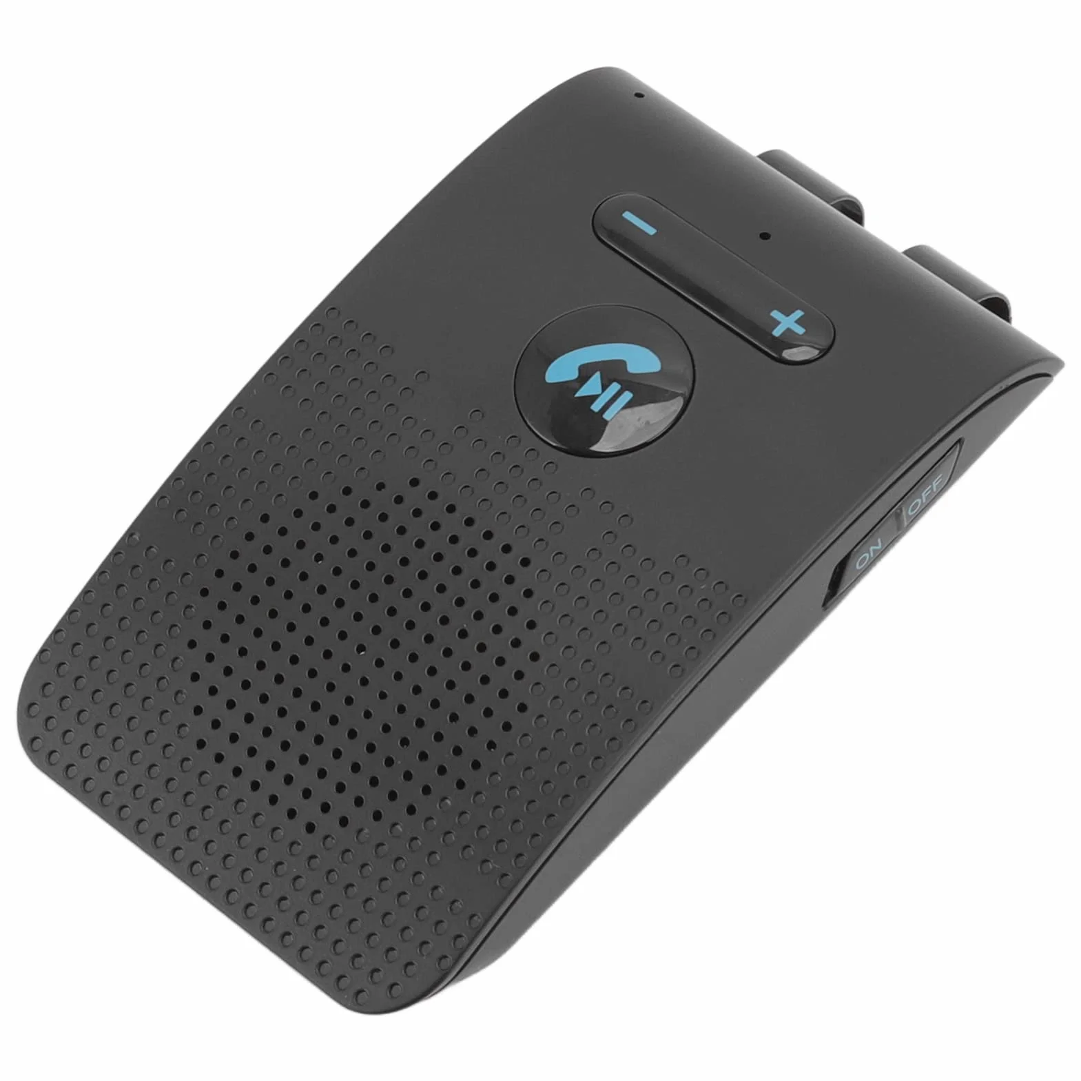 Samochodowy Zestaw Głośnomówiący, Bezprzewodowy Adapter Odbiornika Osłony Przeciwsłonecznej Bluetooth do Samochodu, Głośnik MP3, z Klipsem z Tyłu