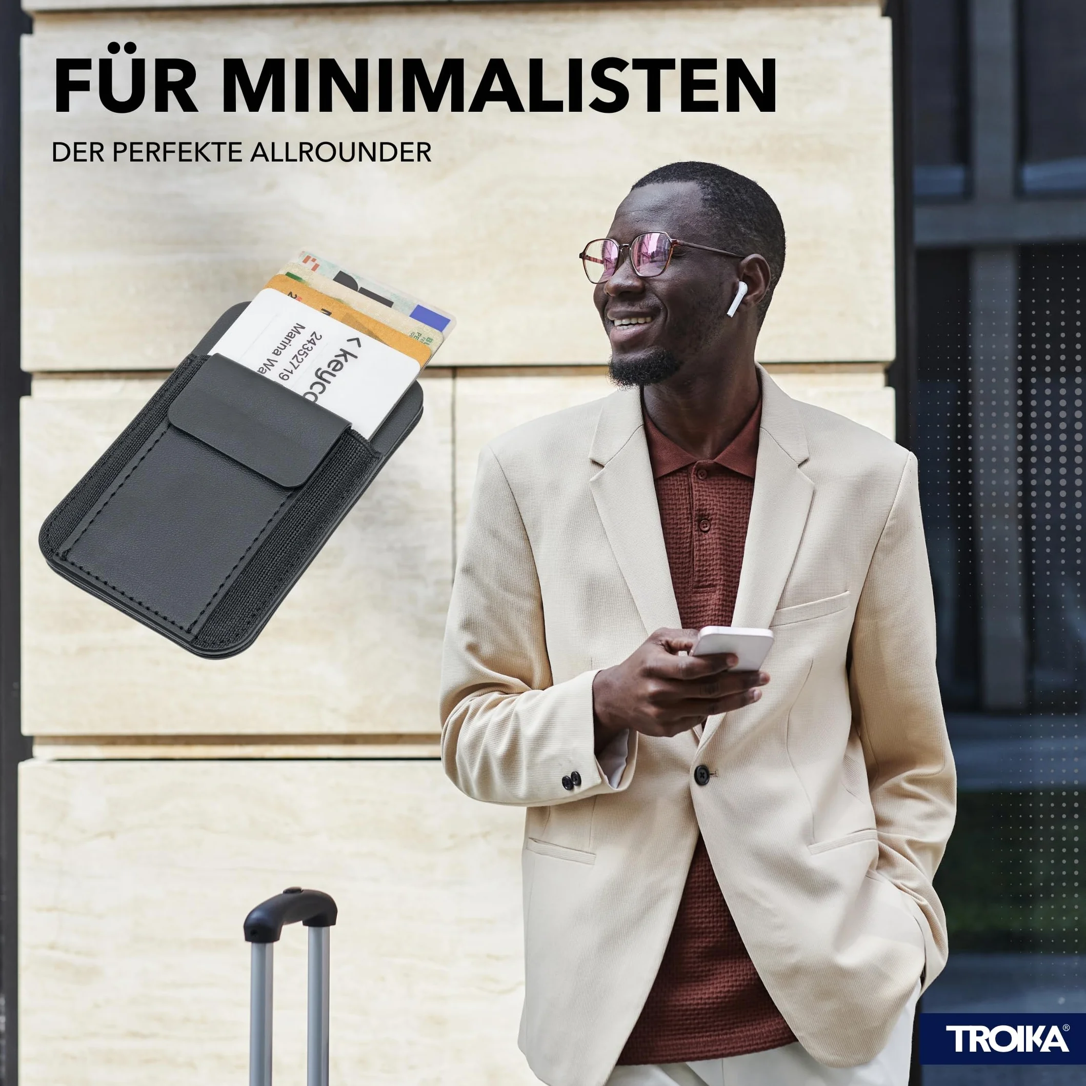 TROIKA Etui na karty CASH CARDS KEY